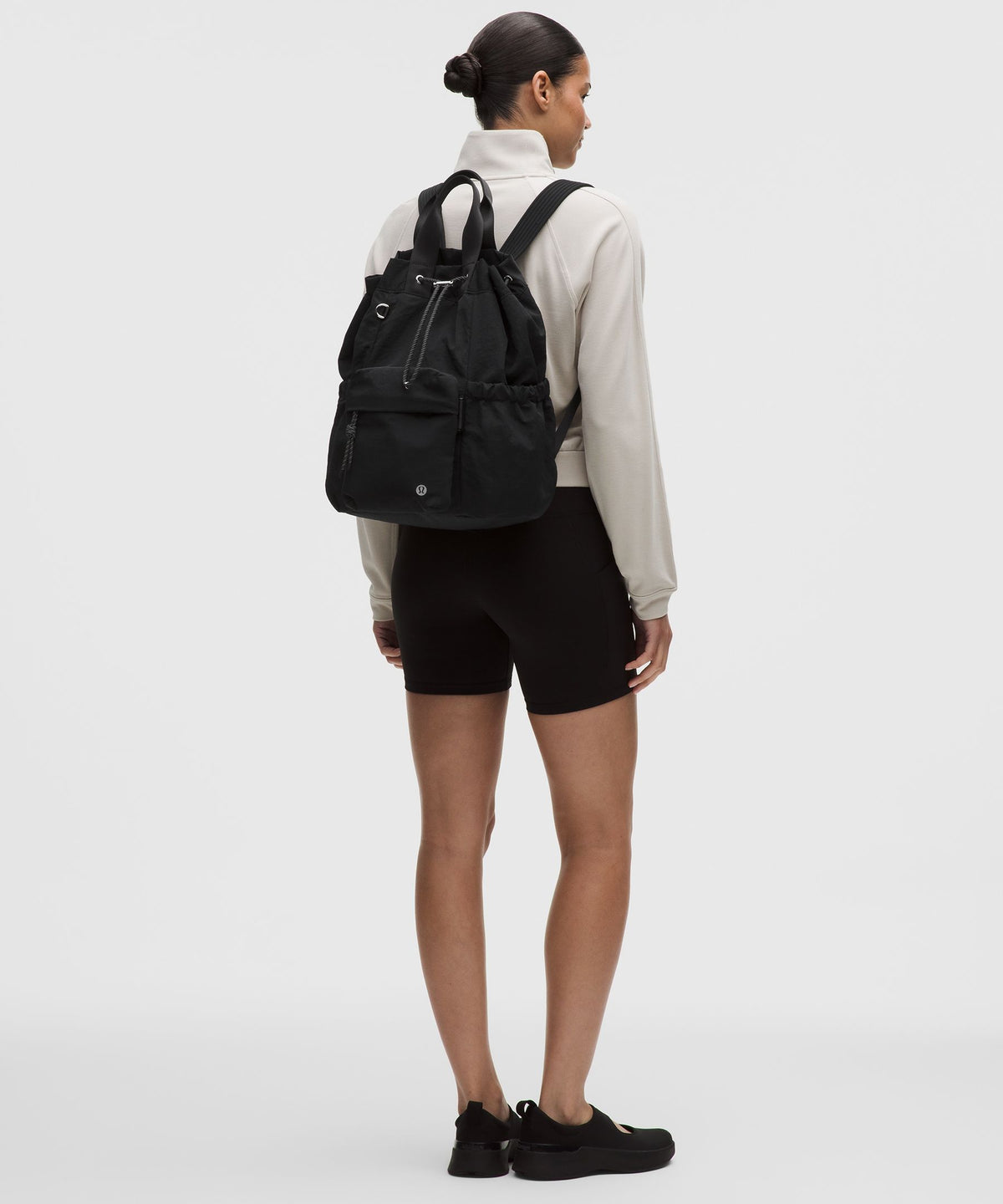 2-in-1 Drawstring Bucket Bag
