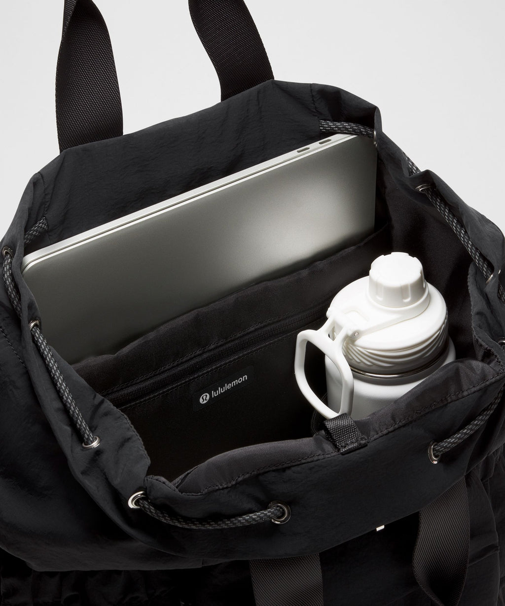 2-in-1 Drawstring Bucket Bag