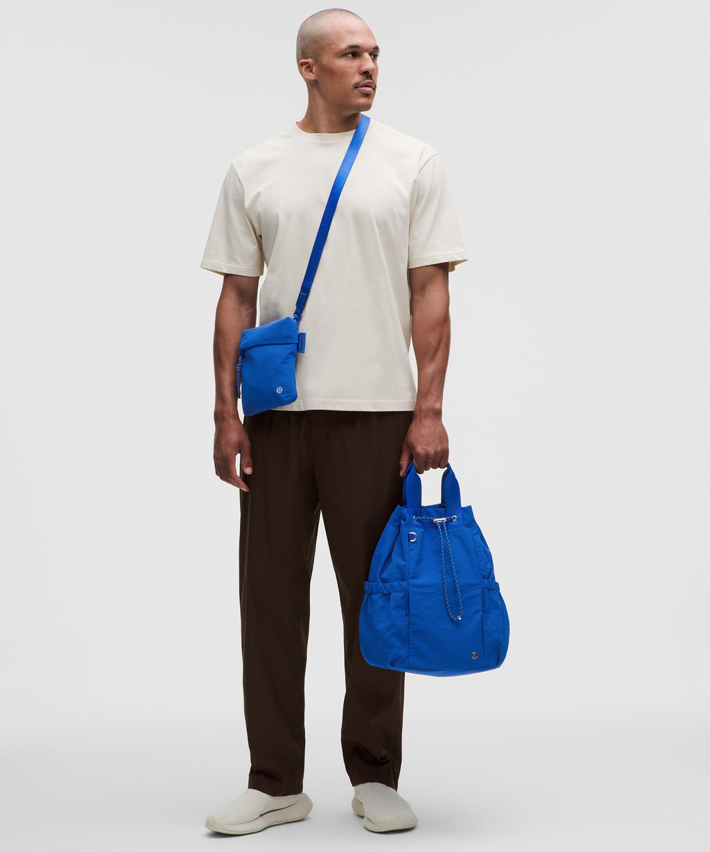 2-in-1 Drawstring Bucket Bag