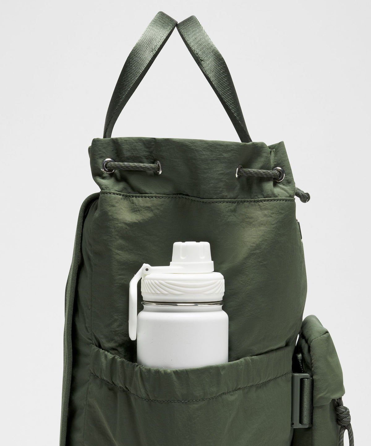 2-in-1 Drawstring Bucket Bag