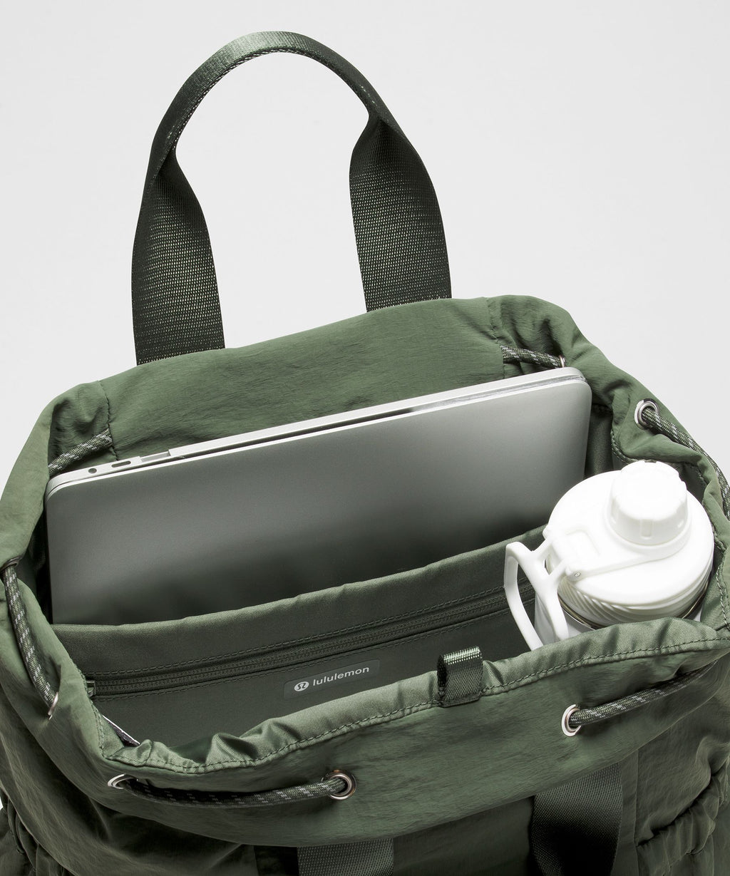 2-in-1 Drawstring Bucket Bag