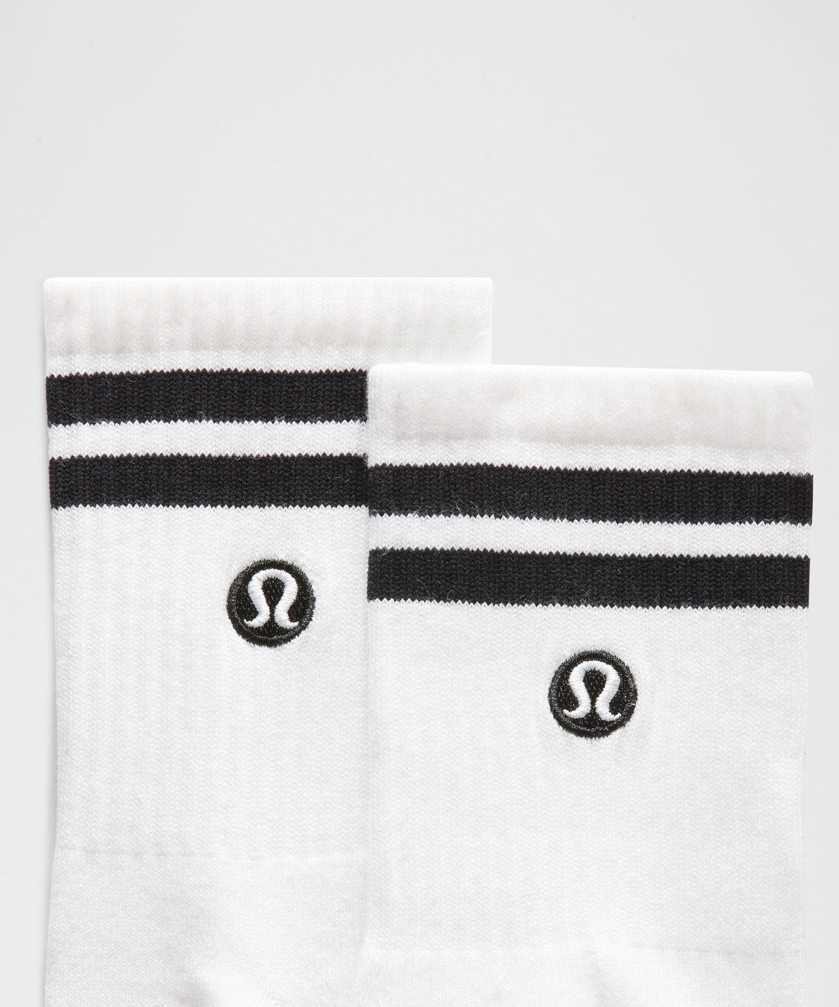 Unisex Daily Essential Quarter SocksStripe