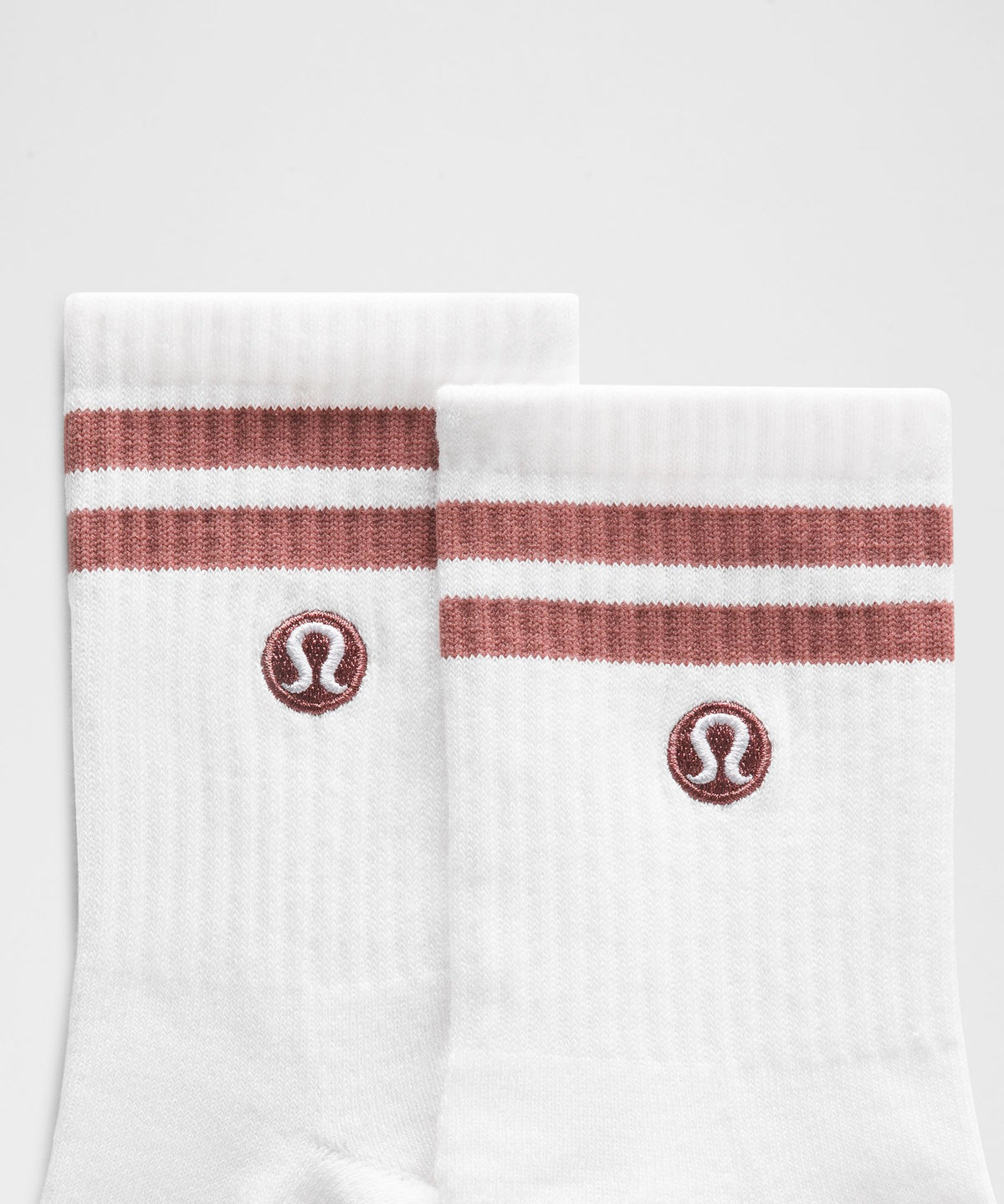 Unisex Daily Essential Quarter SocksStripe