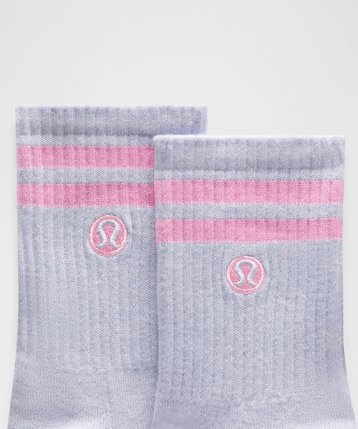 Unisex Daily Essential Quarter SocksStripe