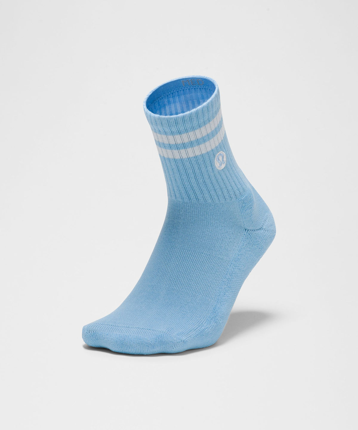 Unisex Daily Essential Quarter SocksStripe
