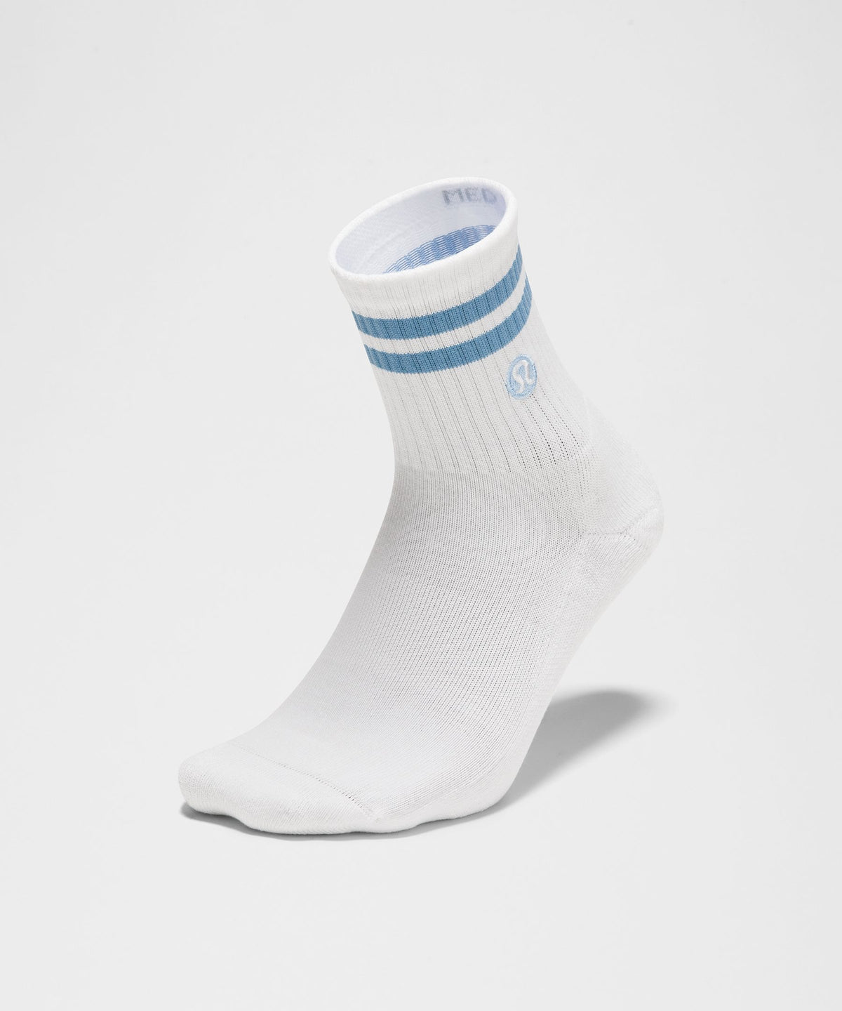 Unisex Daily Essential Quarter SocksStripe