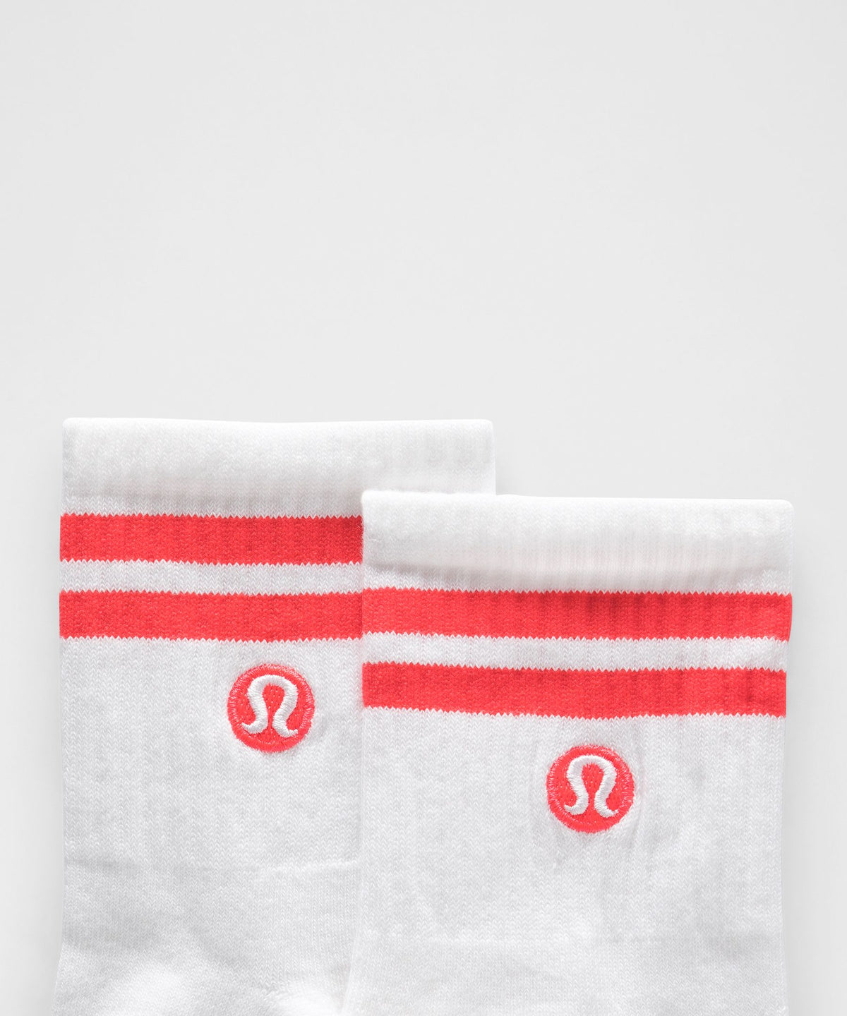 Unisex Daily Essential Quarter SocksStripe