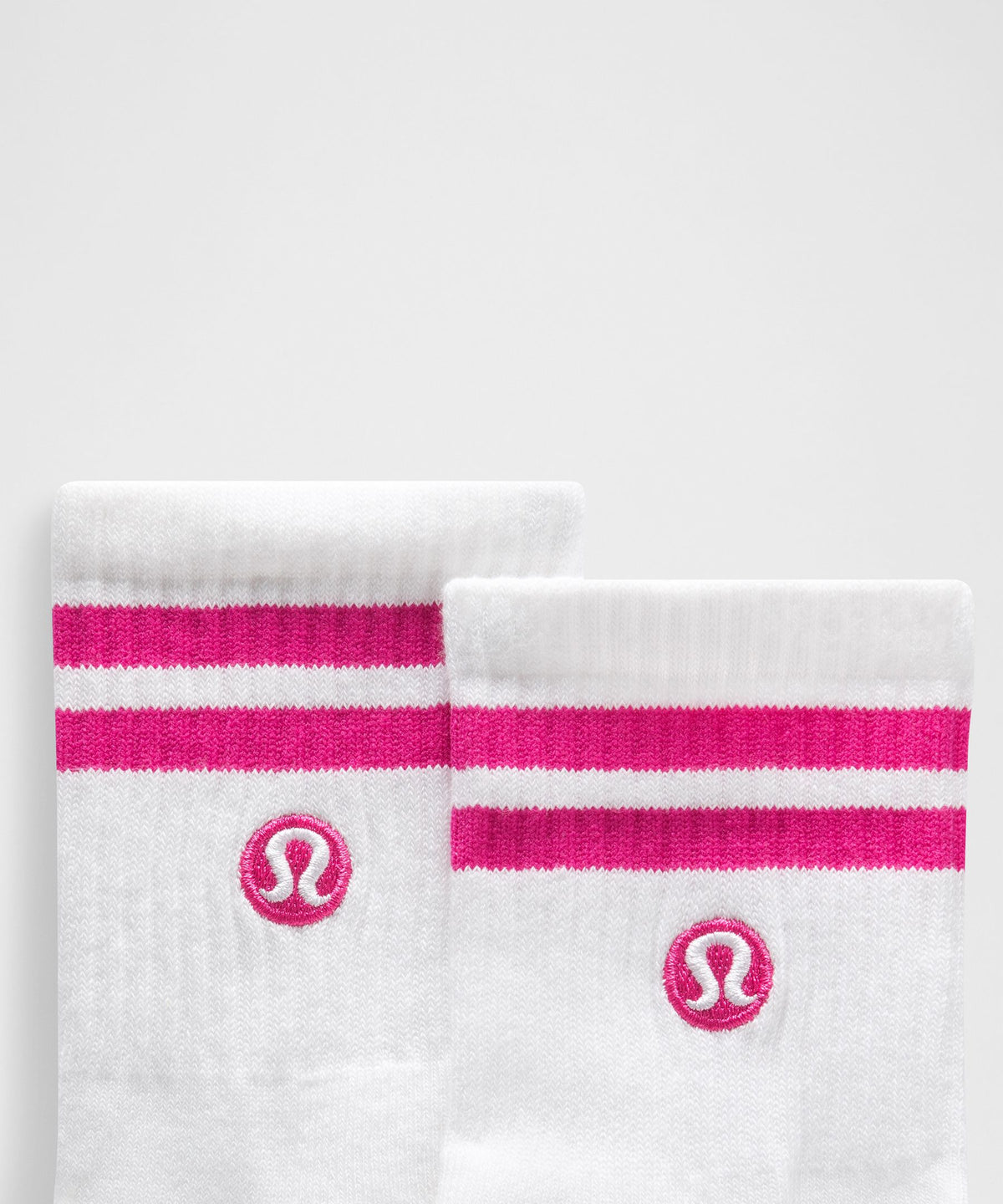 Unisex Daily Essential Quarter SocksStripe