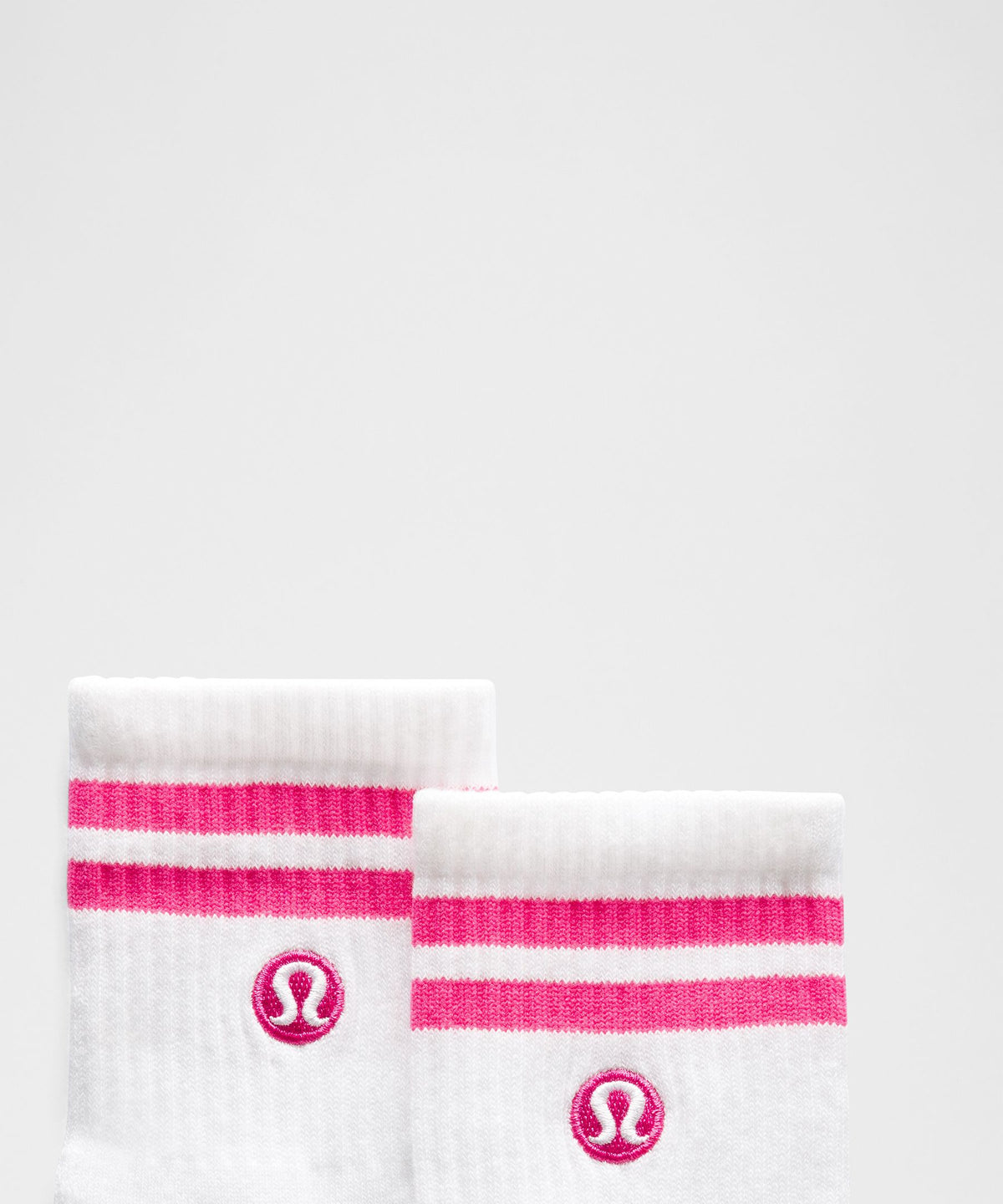Unisex Daily Essential Quarter SocksStripe