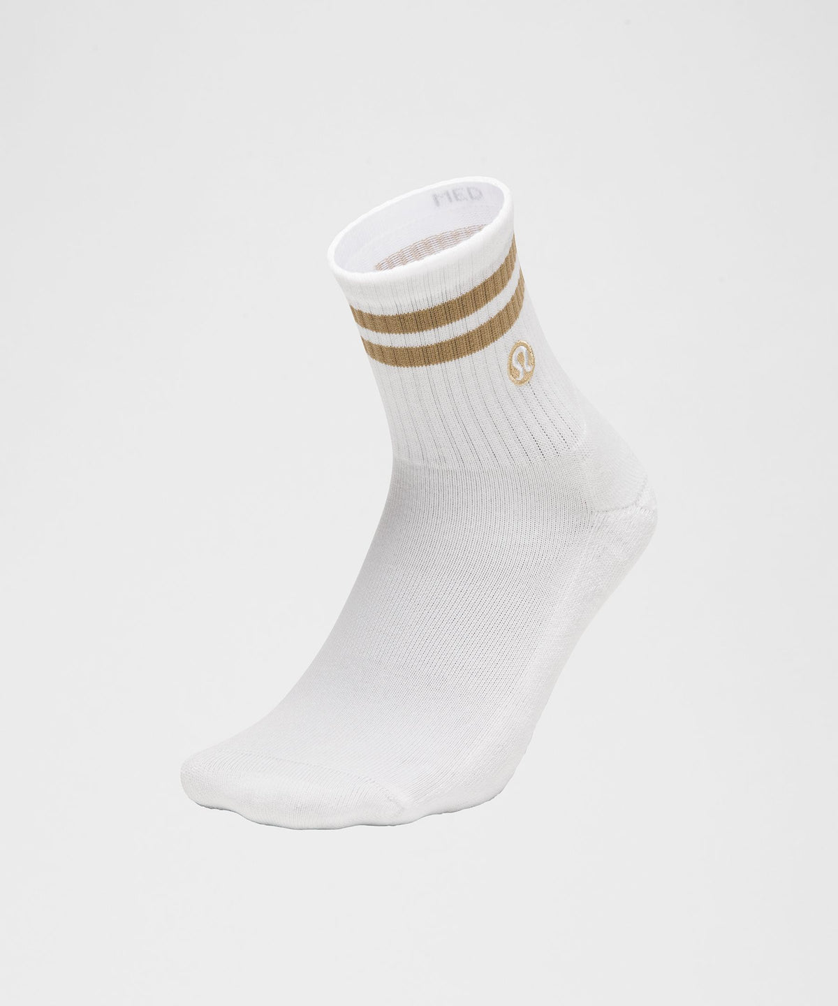 Unisex Daily Essential Quarter SocksStripe