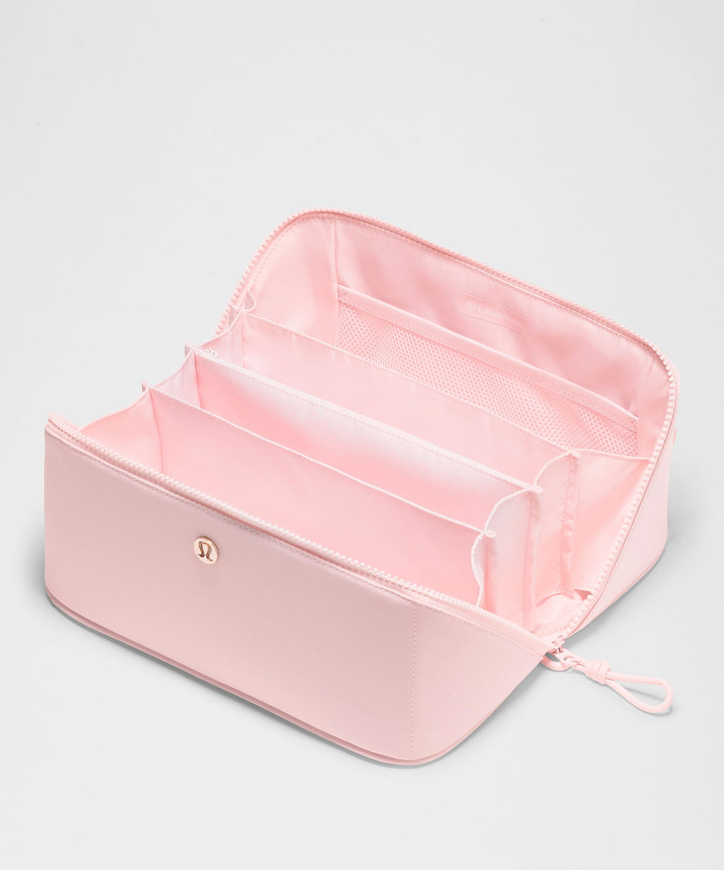 Open-Flat Toiletry Bag