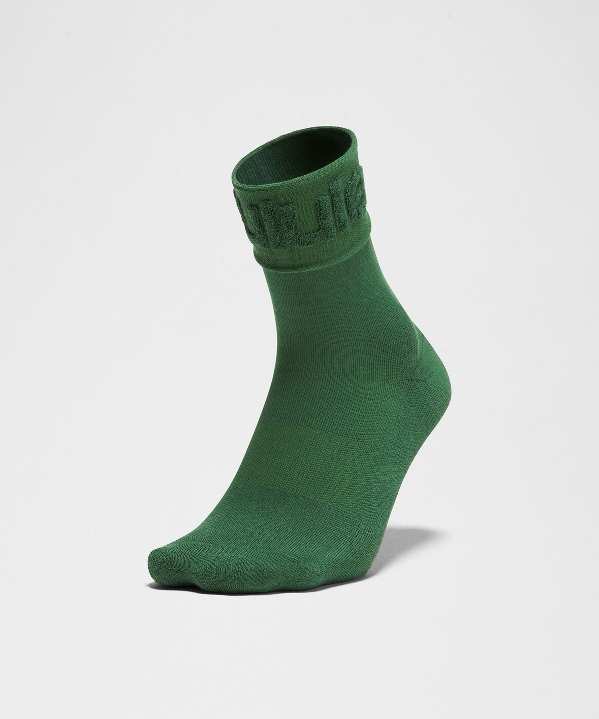 Unisex Fold-Over Terry Quarter Socks