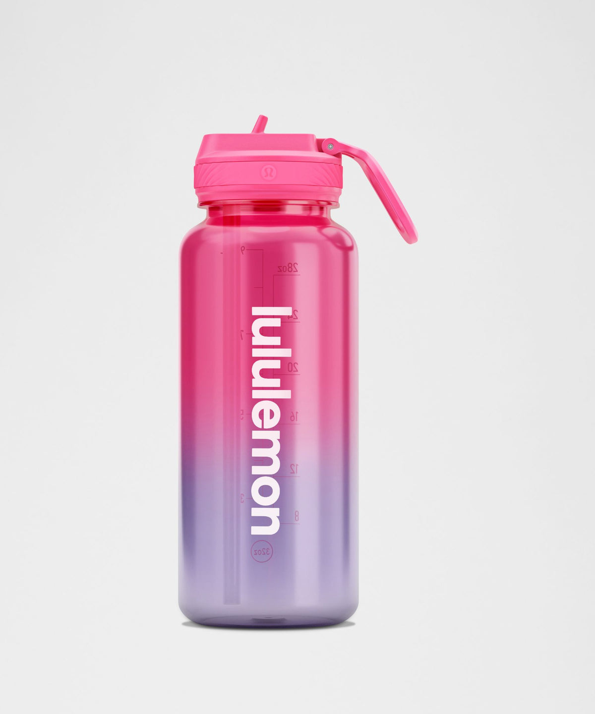 Back To Life Clear Bottle 32oz Straw LidOmbre