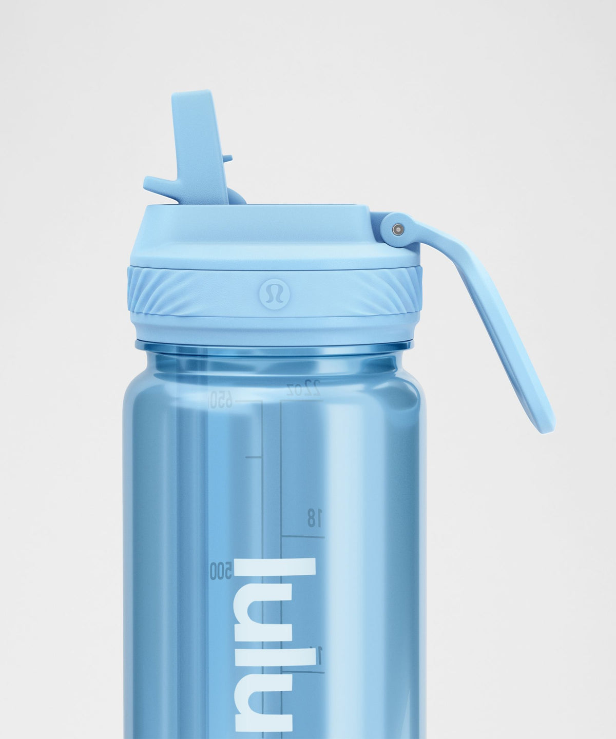 Back to Life Clear Bottle 24ozStraw Lid