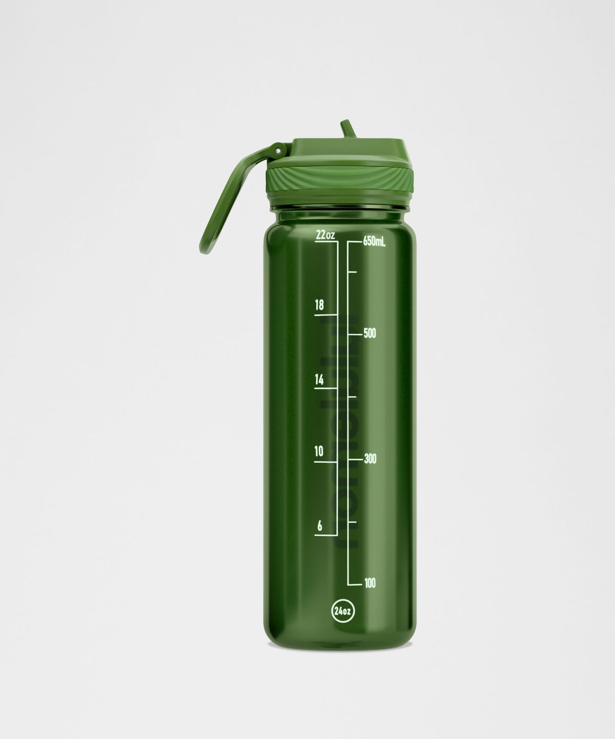 Back to Life Clear Bottle 24ozStraw Lid