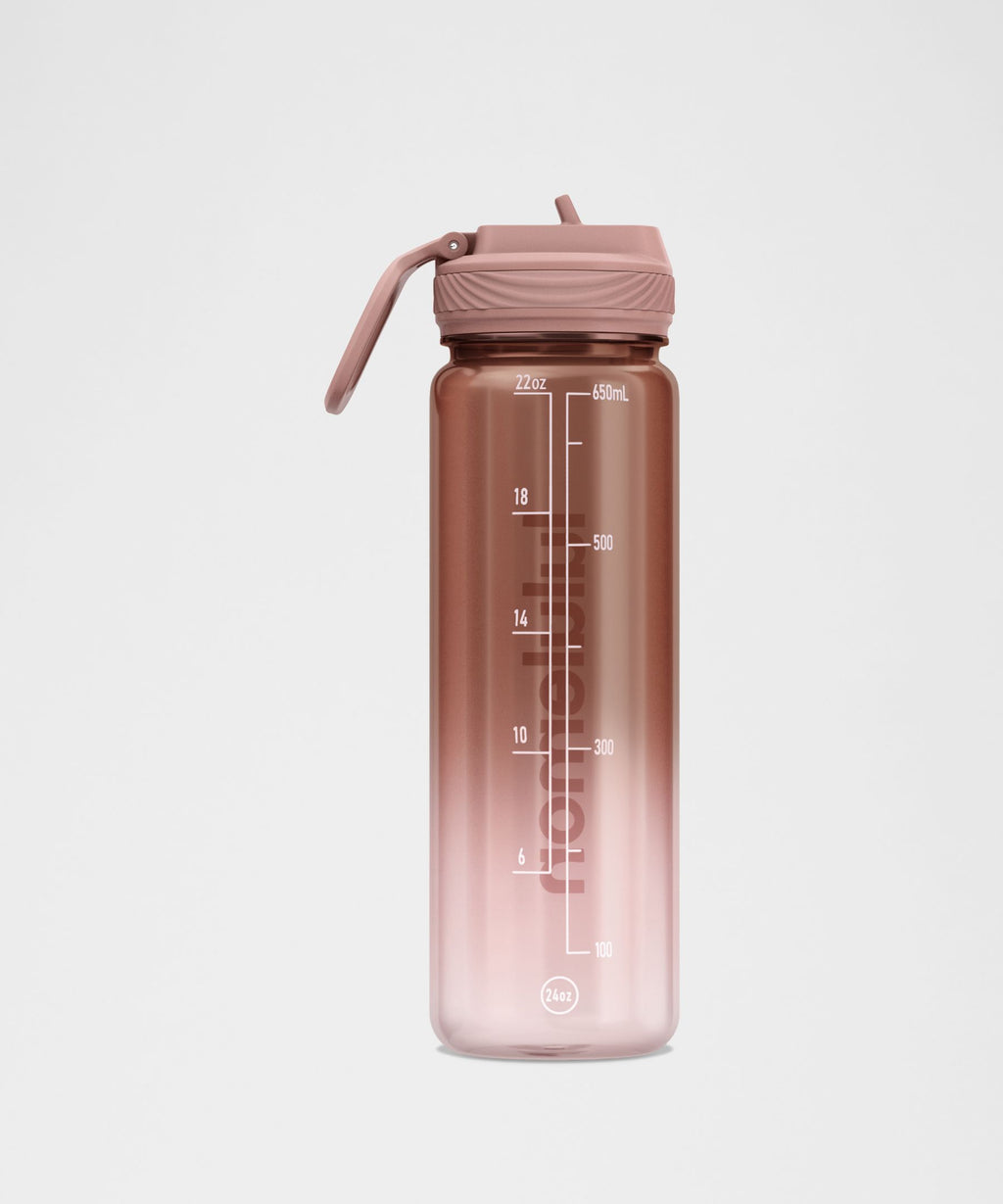 Back to Life Clear Bottle 24ozStraw Lid