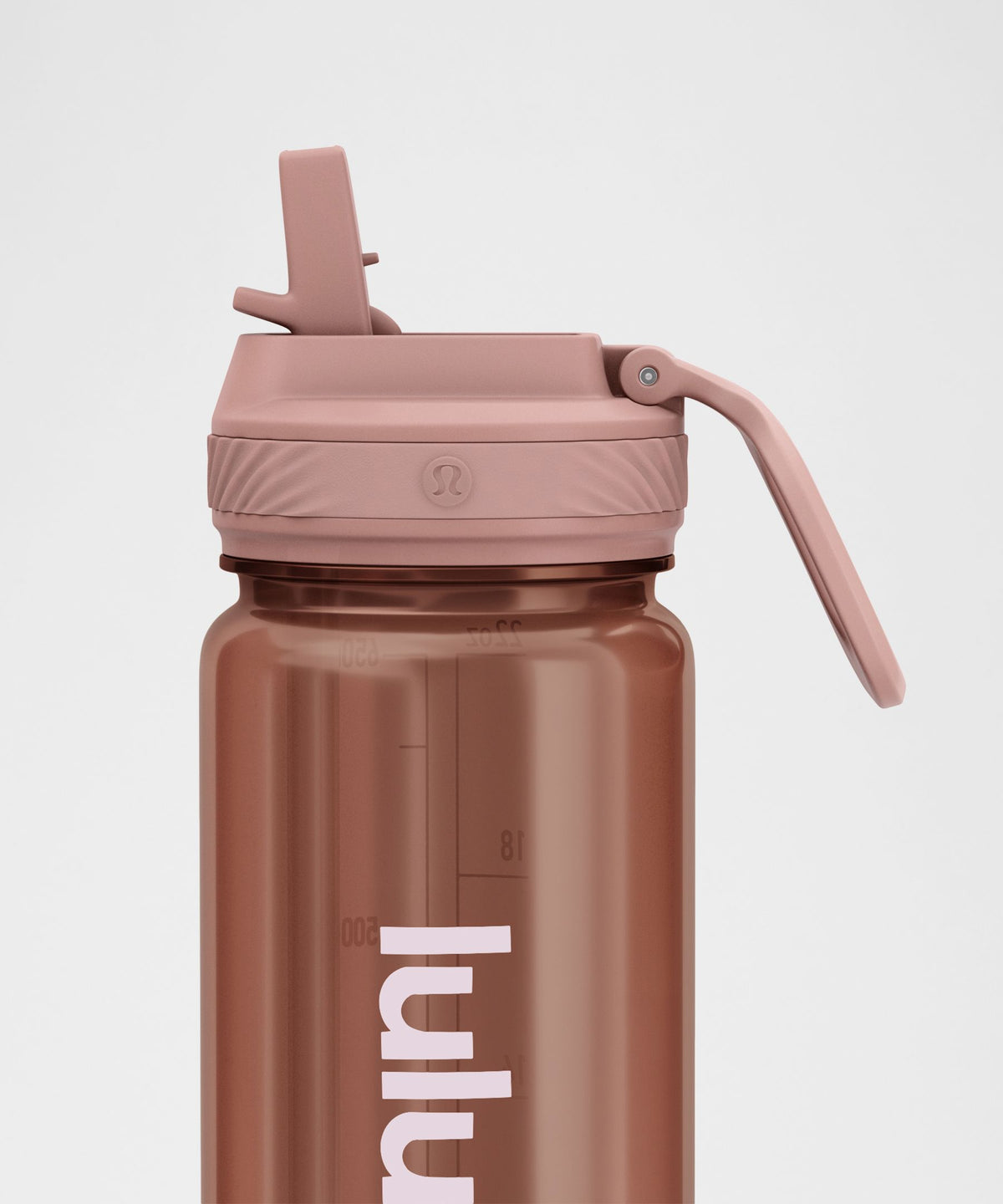 Back to Life Clear Bottle 24ozStraw Lid
