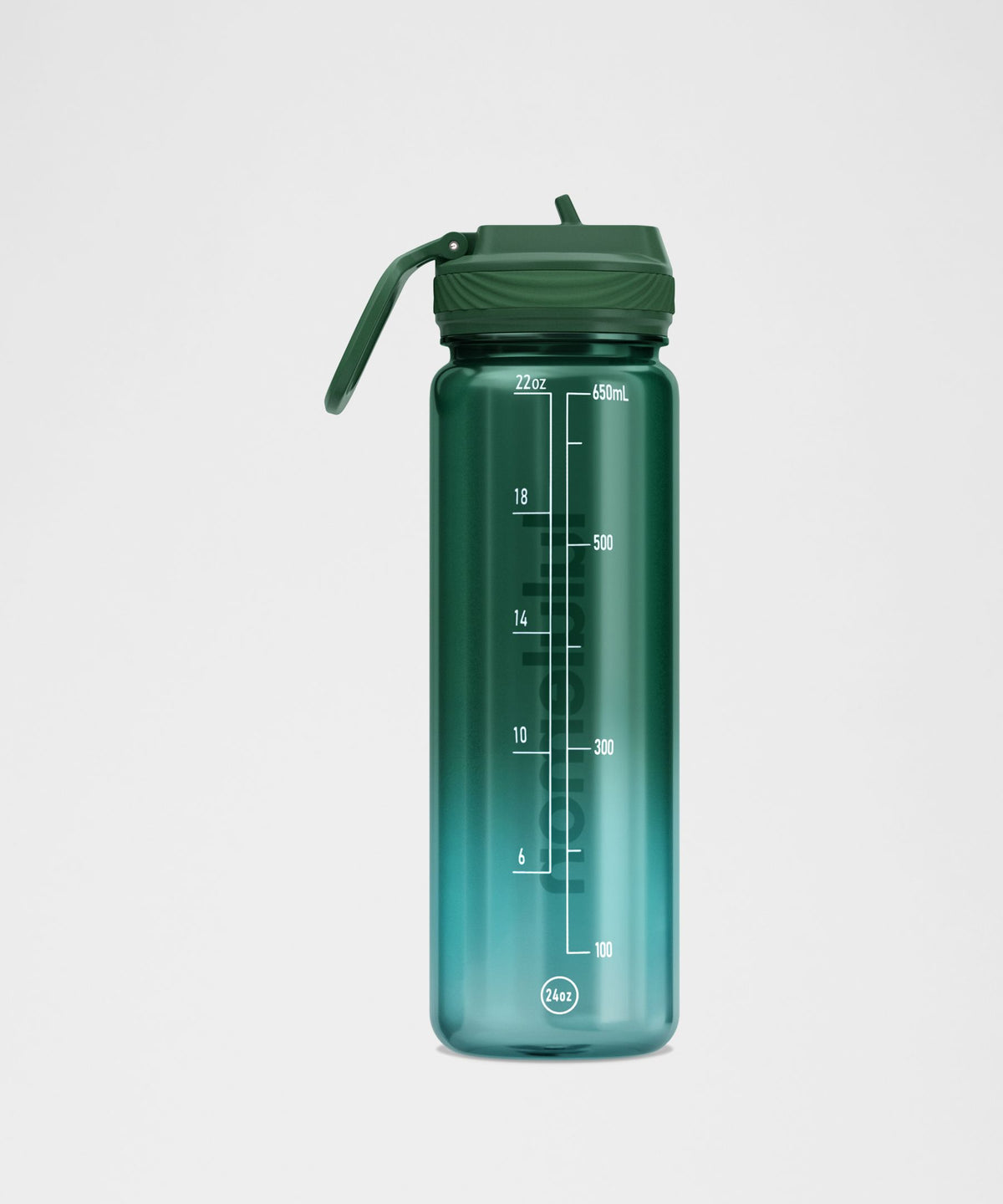Back to Life Clear Bottle 24ozStraw Lid