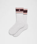 Unisex Daily Essential Crew SocksRetro Stripe