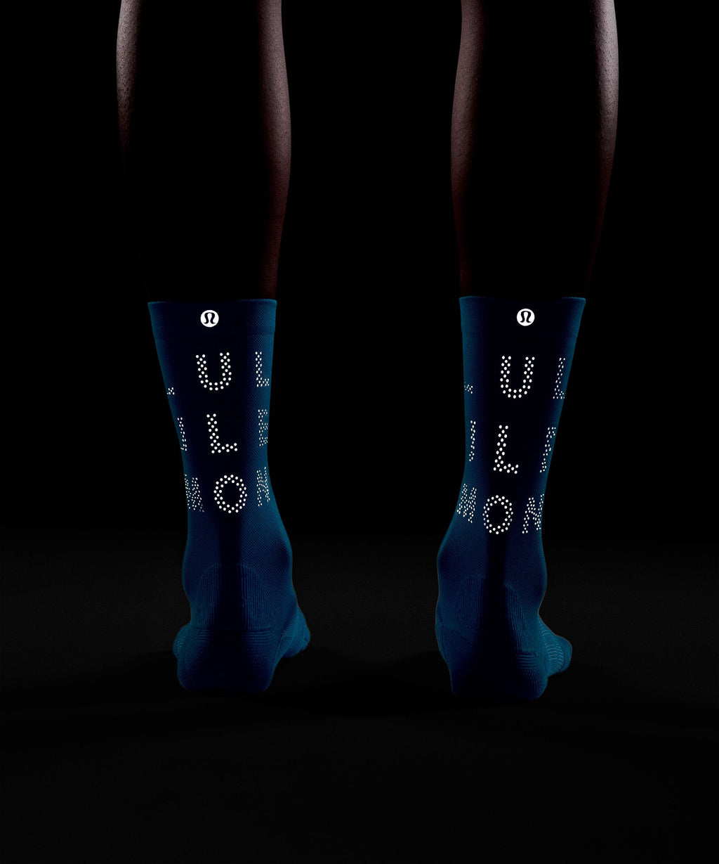 Unisex Power Stride Crew SocksReflective