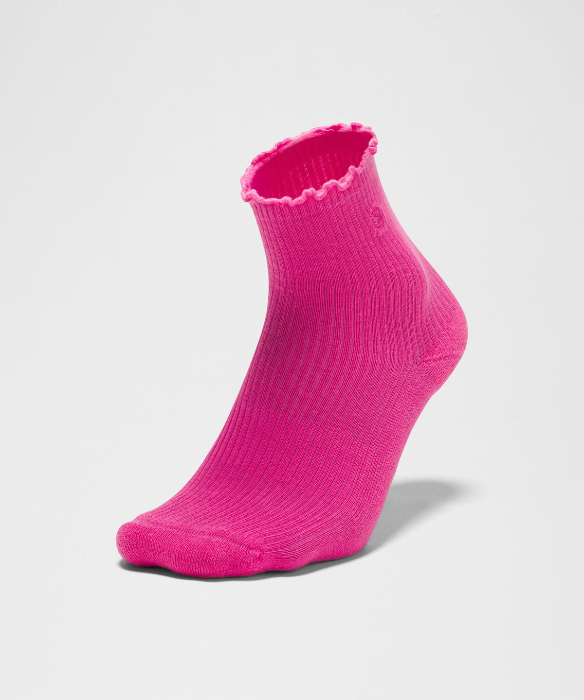 Unisex Lettuce Edge Quarter Socks3 Pack