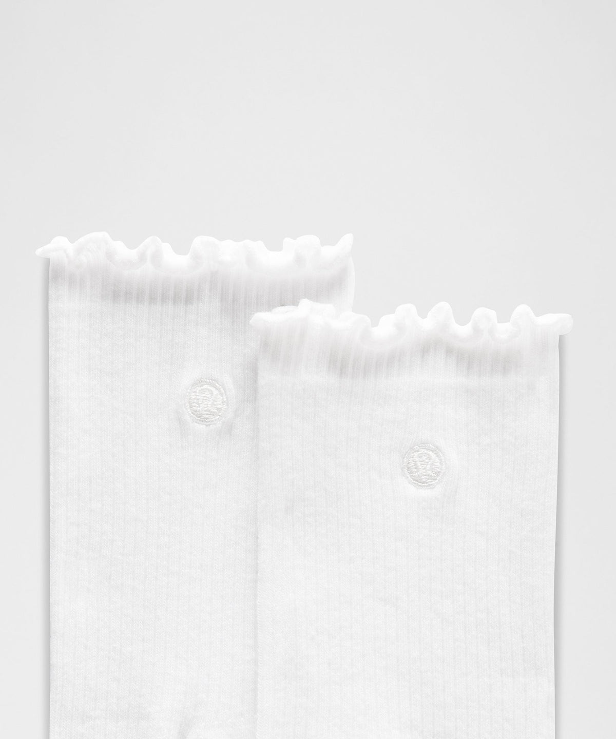Unisex Lettuce Edge Quarter Socks3 Pack