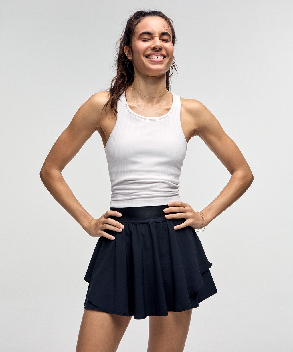 Ebb to Street Cropped Racerback Tank TopLight Support, B/C Cup