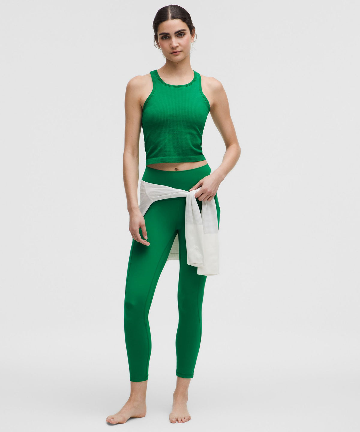 Ebb to Street Cropped Racerback Tank TopLight Support, B/C Cup