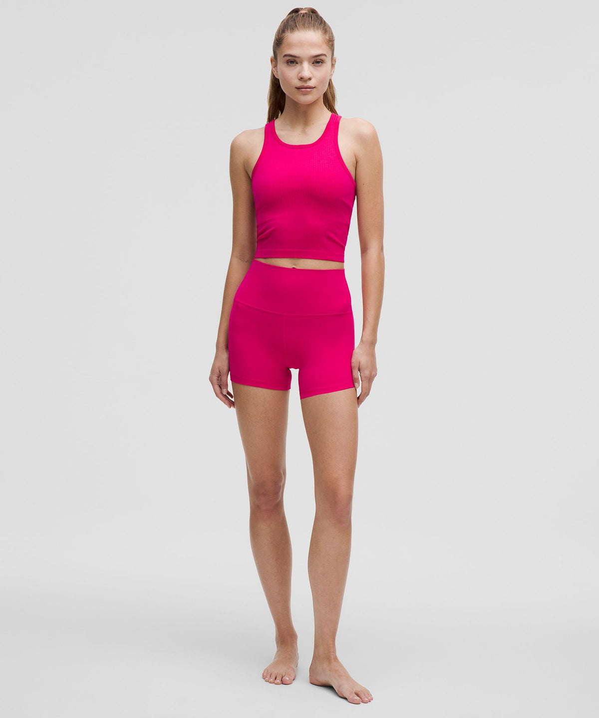 Ebb to Street Cropped Racerback Tank TopLight Support, B/C Cup