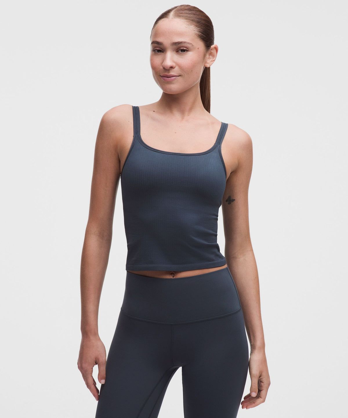 Ebb to Street Scoop-Neck Cropped Tank TopLight Support, B/C Cup