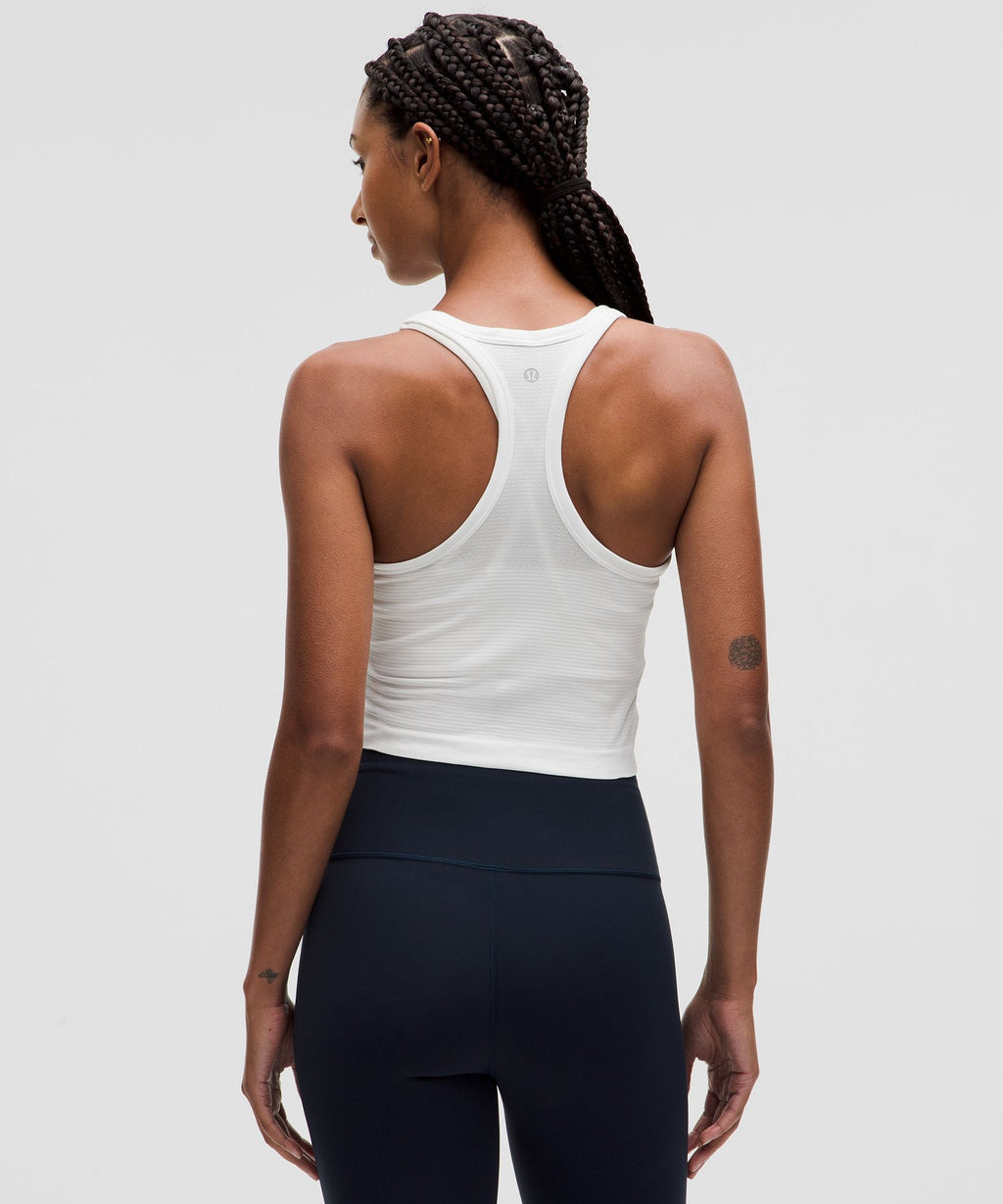 Swiftly Tech Cropped Racerback Tank Top 2.0