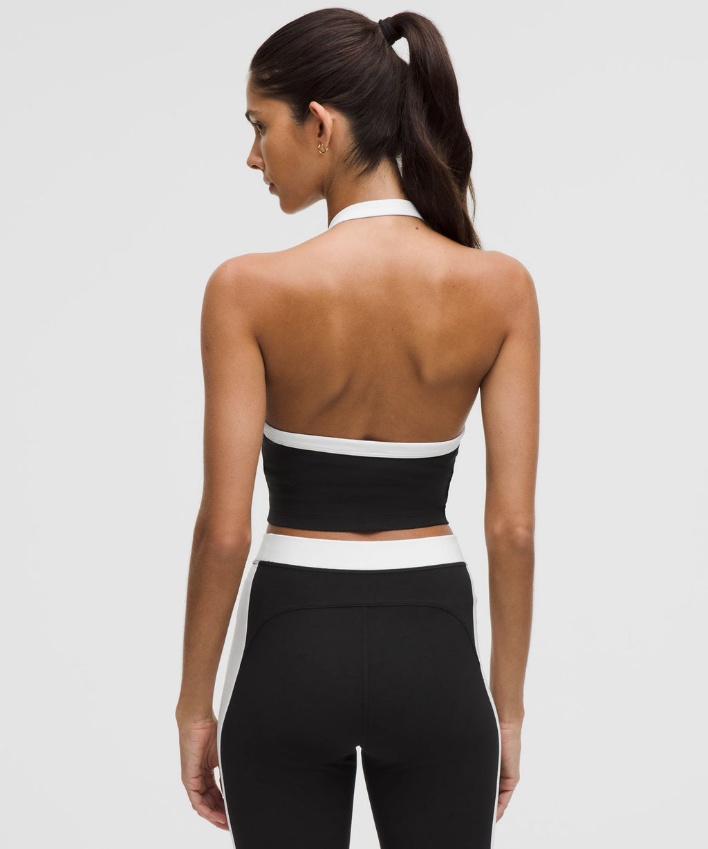 Nulu Cropped Halter Tank TopLight Support, A/B Cup