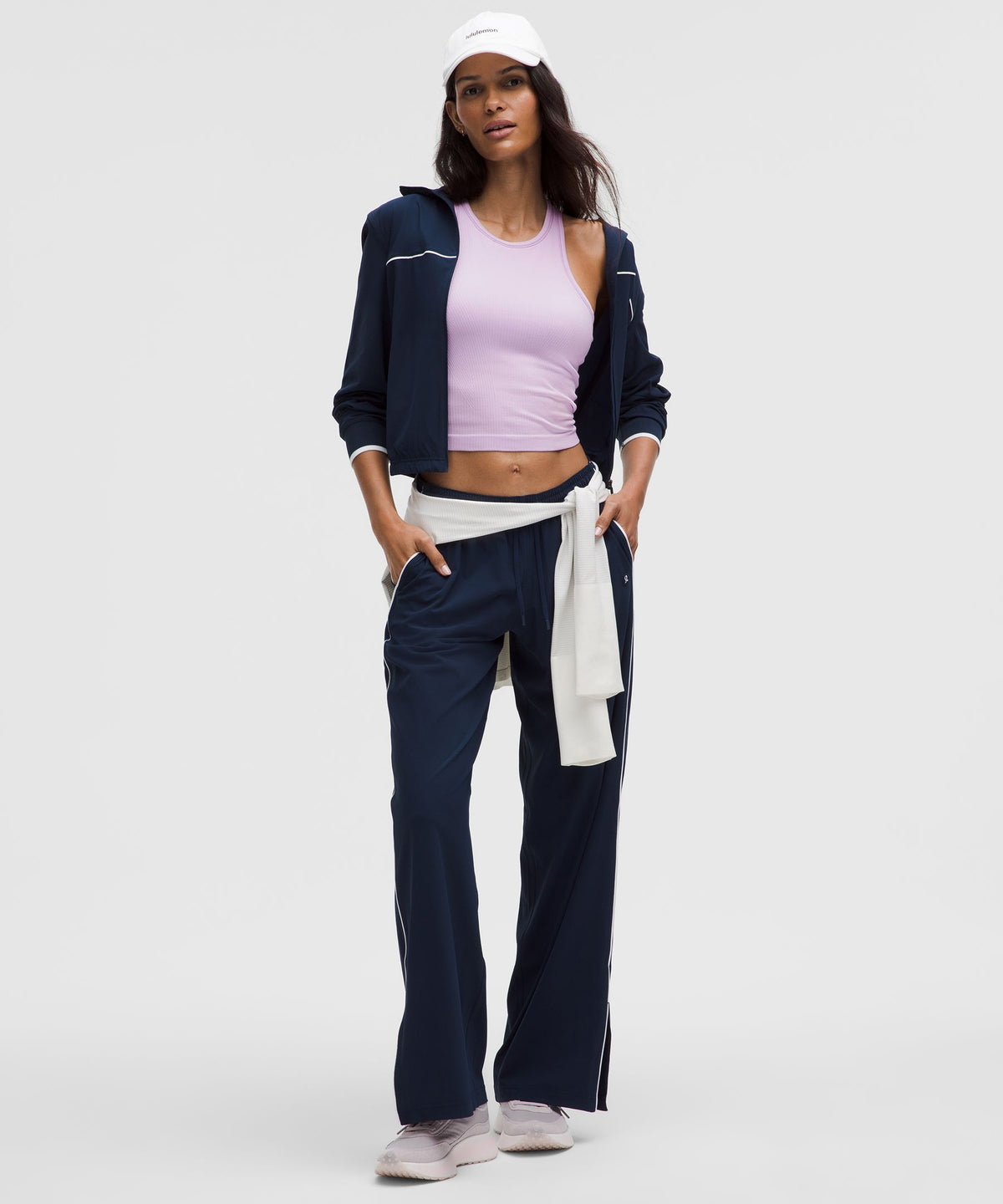 Ebb to Street Cropped Racerback Tank TopLight Support, B/C Cup