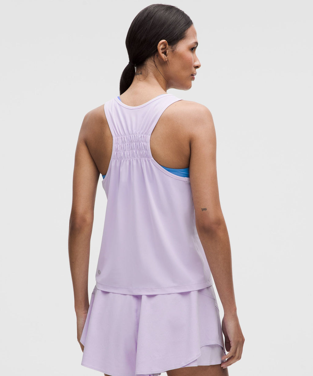 Ruched Racerback Tank Top