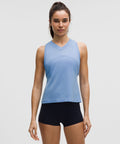 Swiftly Open-Hole V-Neck Tank Top