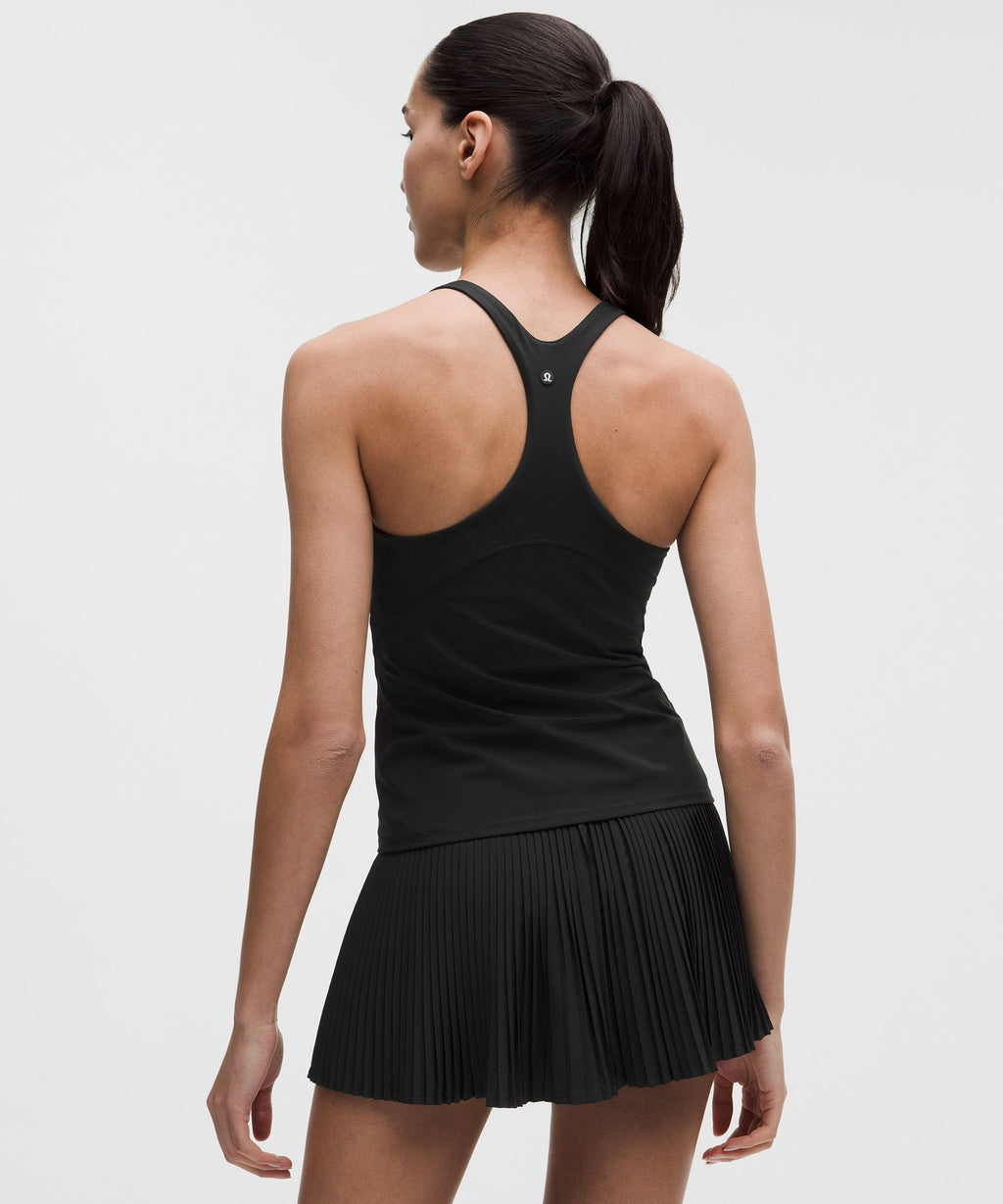 Racerback High-Neck Tennis Tank TopB/C Cup
