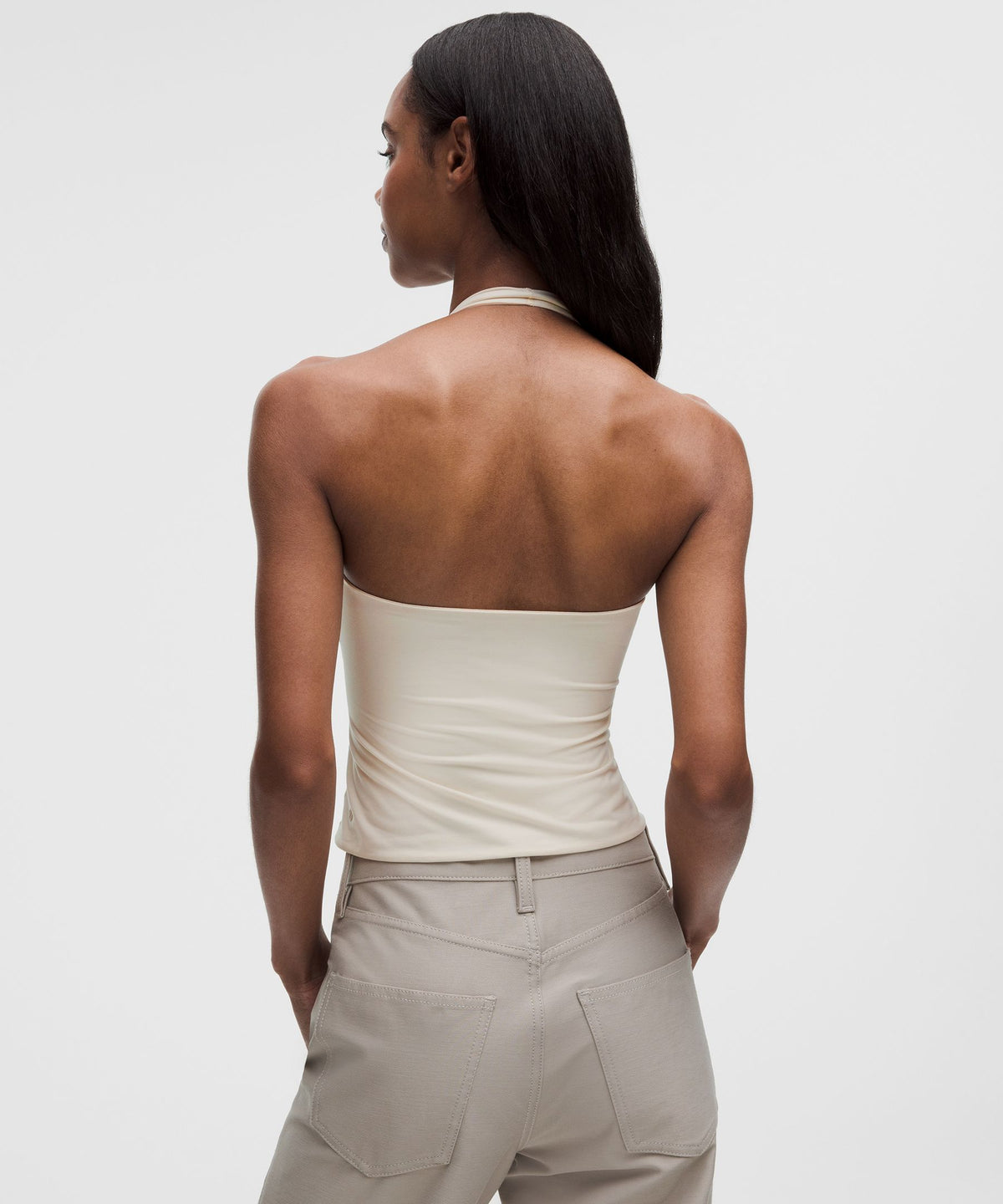 Wundermost Ultra-Soft Nulu Halter Tank Top