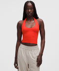 Wundermost Ultra-Soft Nulu Halter Tank Top