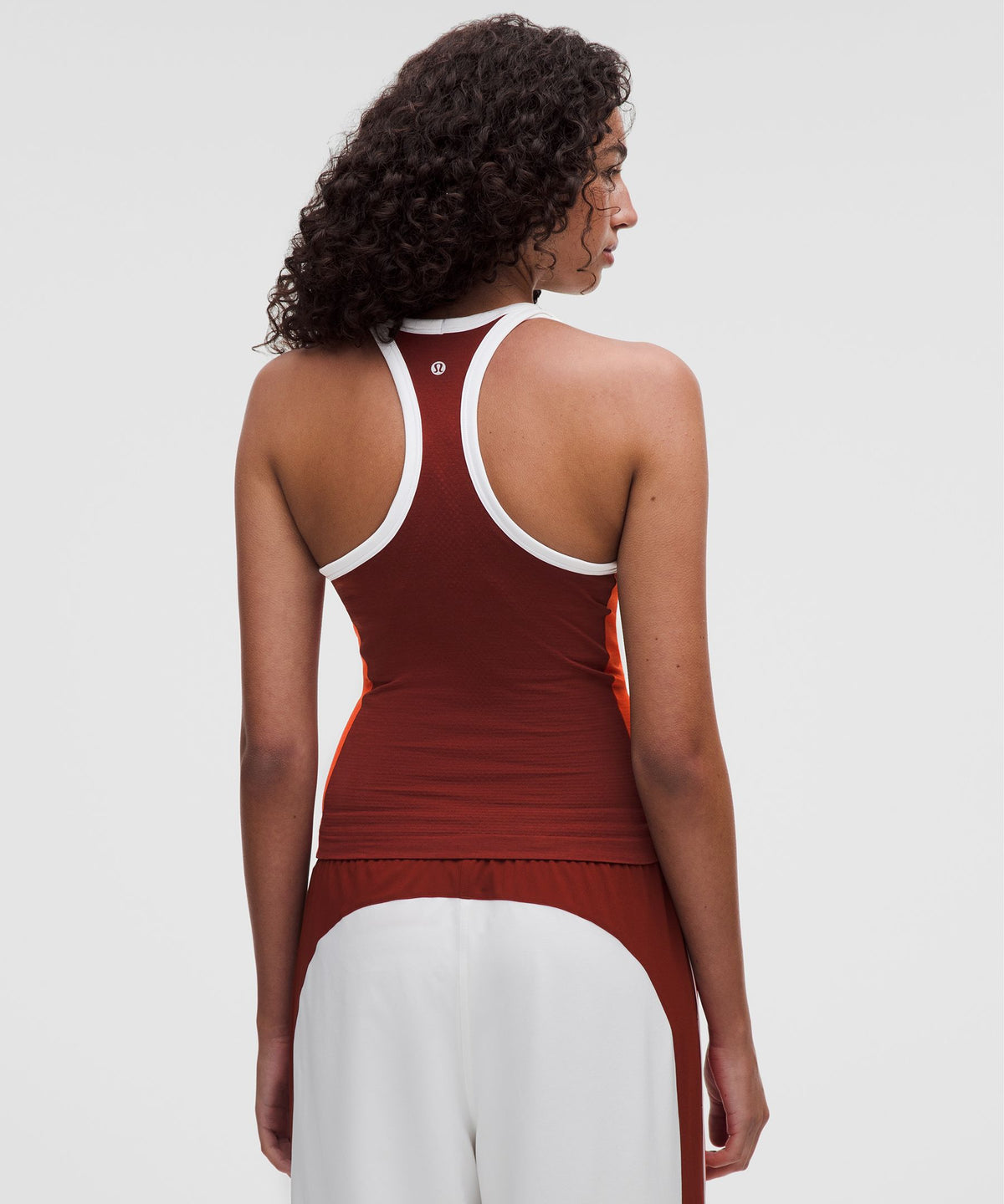 Swiftly Tech Racerback Tank Top 2.0 Waist LengthColourblock