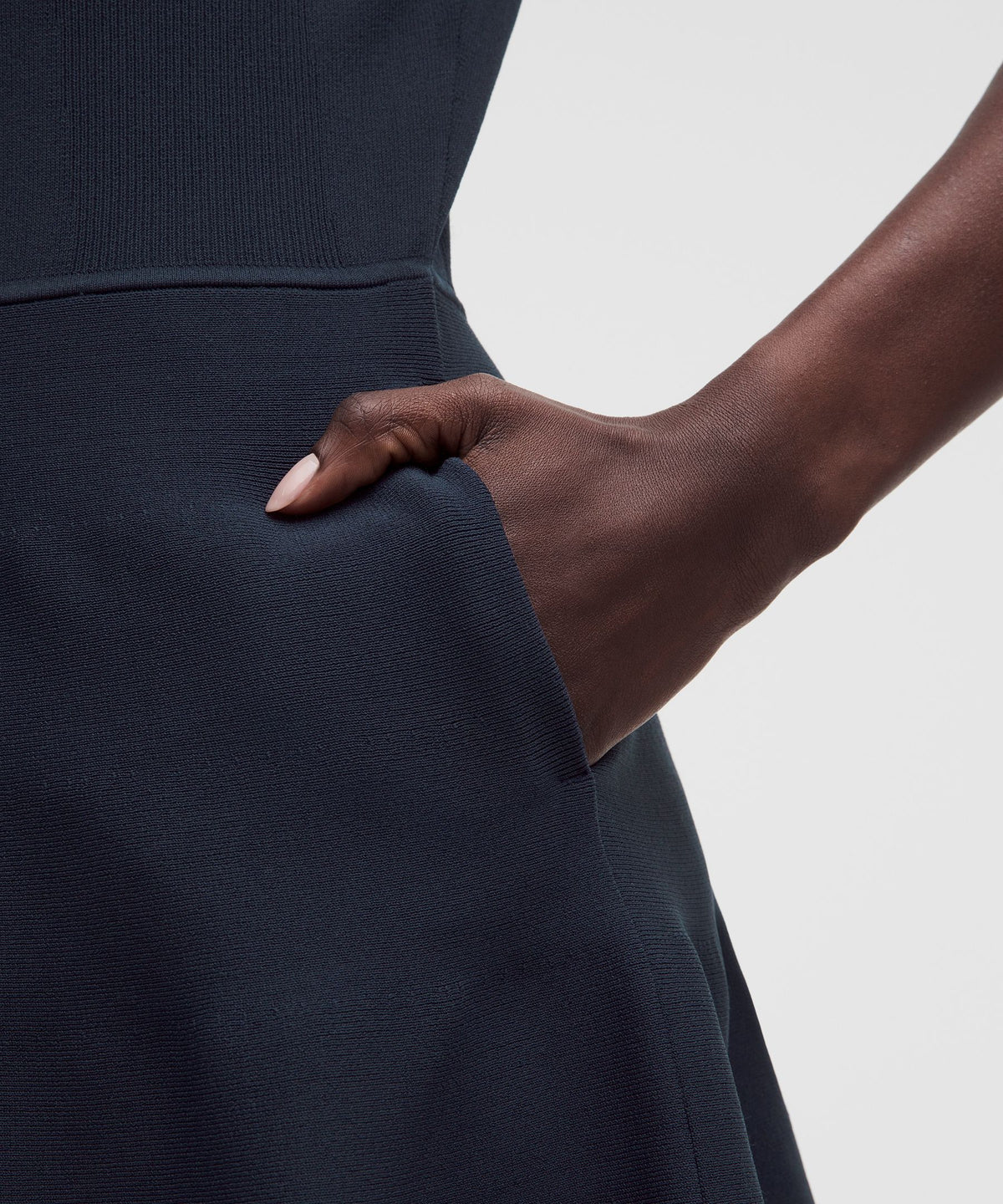 Knit Sleeveless Golf Dress