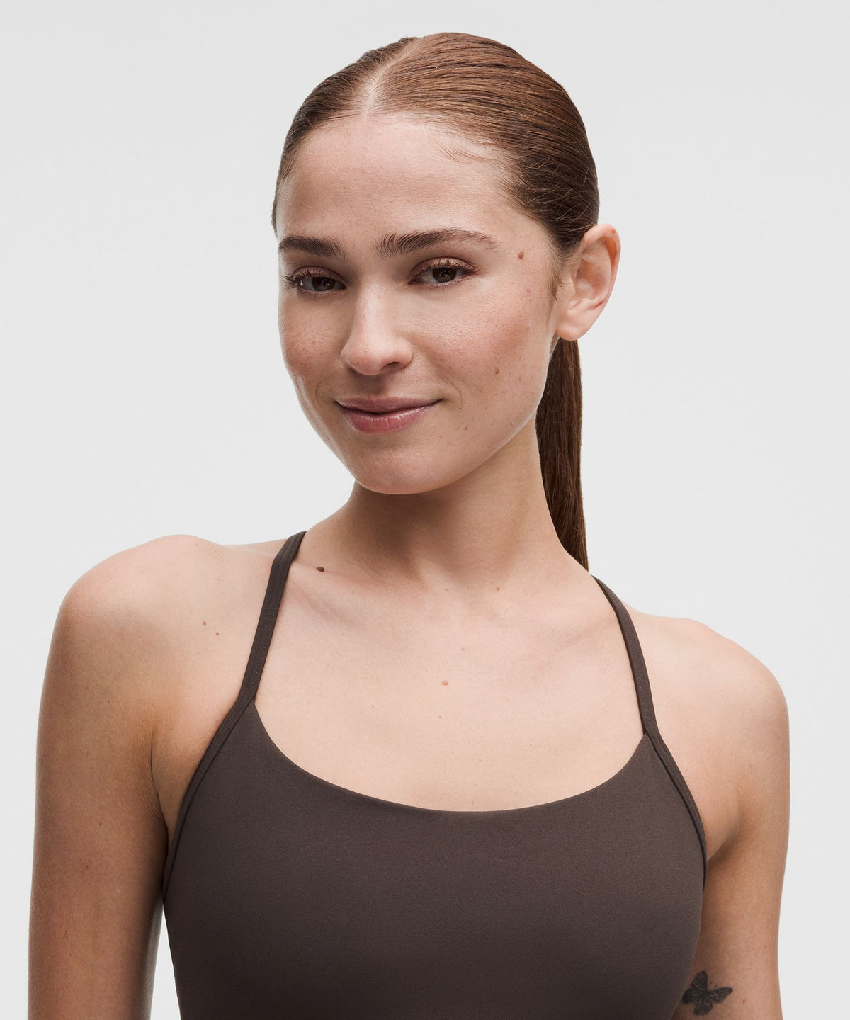 Flow Y Cropped Tank TopLight Support, B/C Cup