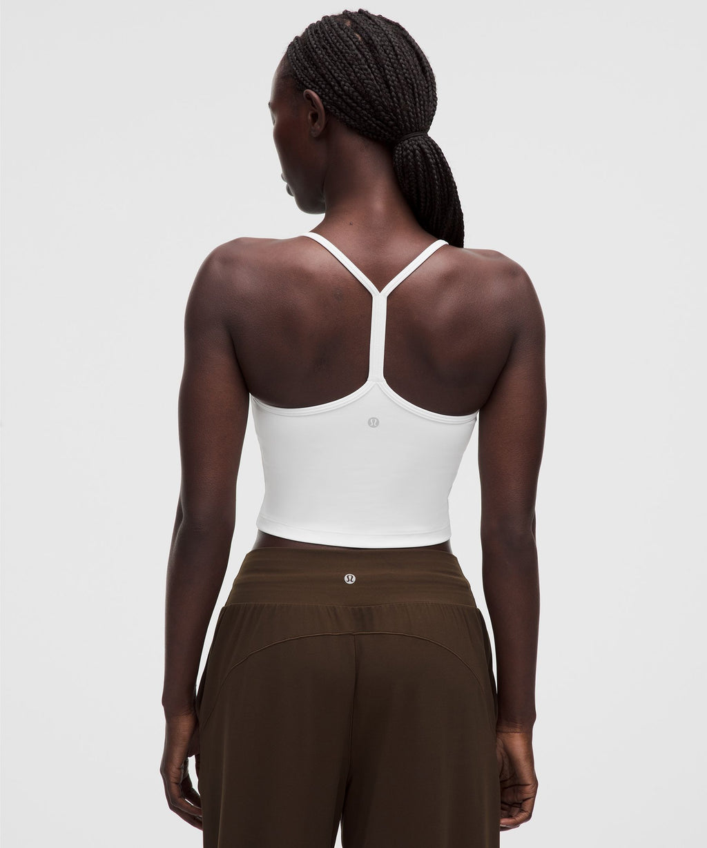 Flow Y Cropped Tank TopLight Support, B/C Cup