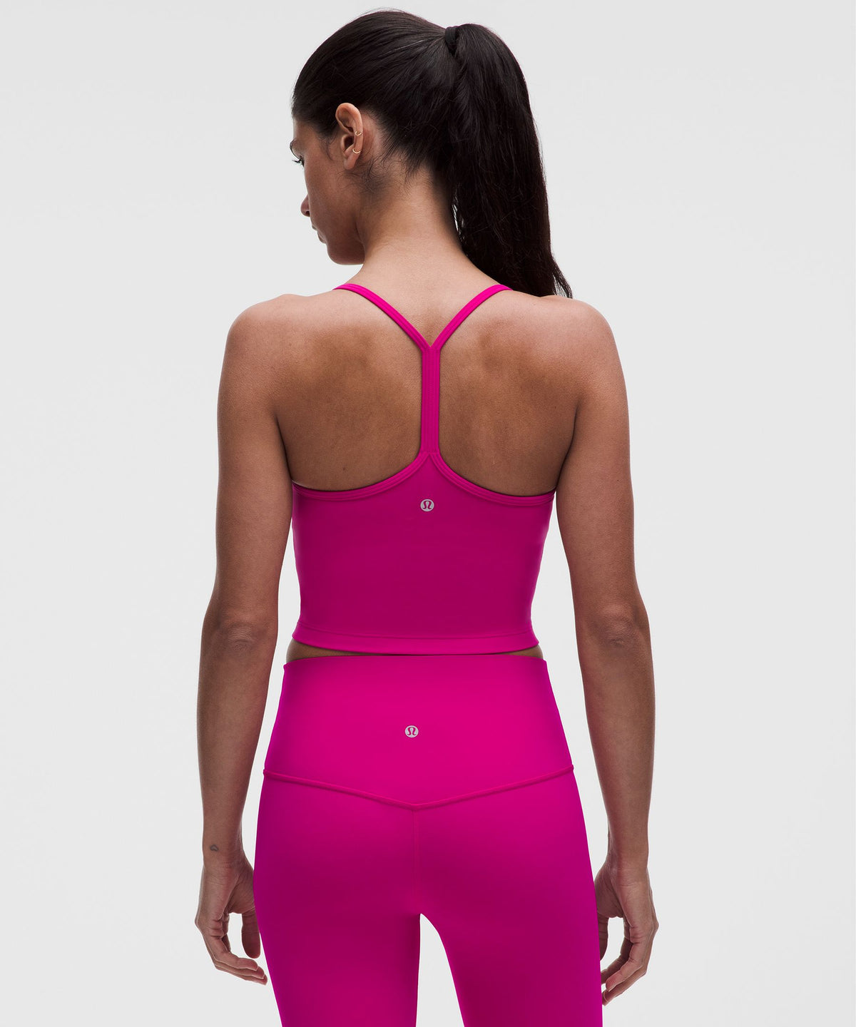Flow Y Cropped Tank TopLight Support, B/C Cup