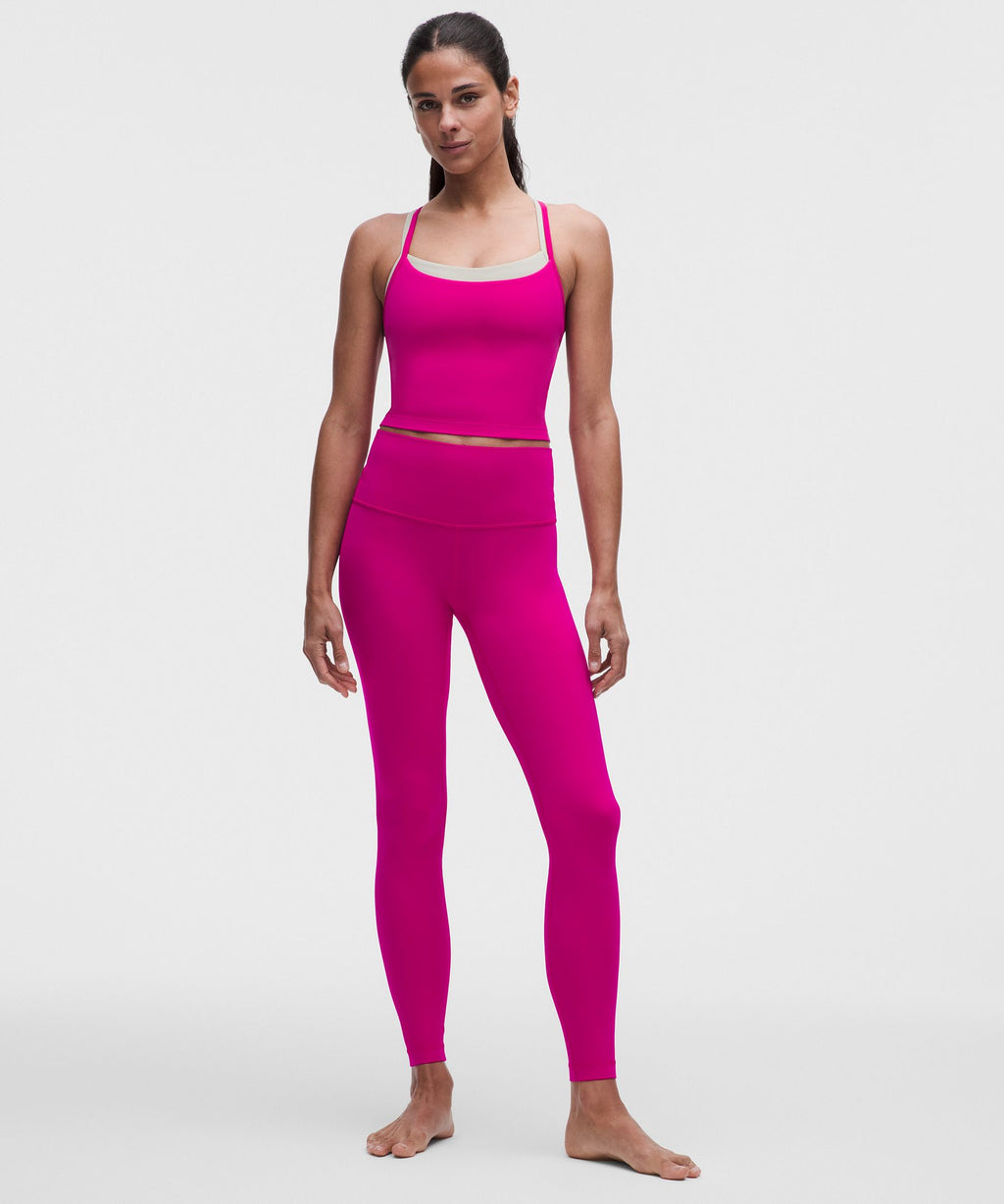 Flow Y Cropped Tank TopLight Support, B/C Cup