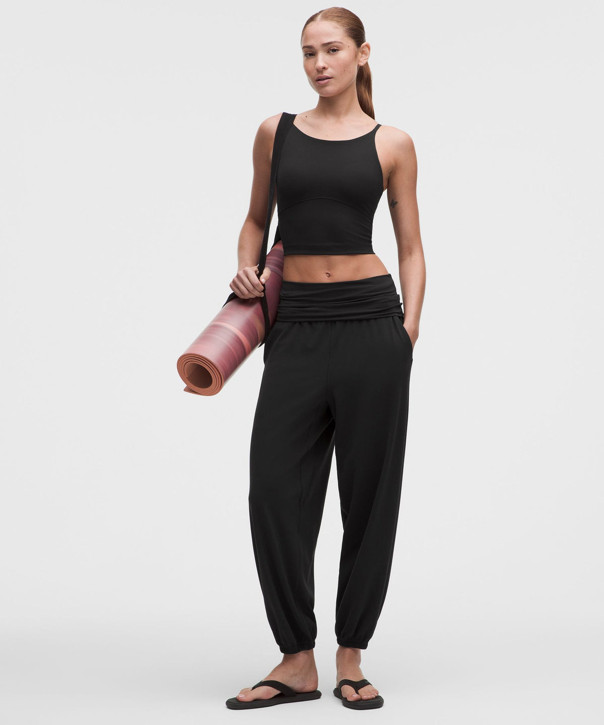 Wunder Under Cropped Tank TopLight Support, B/C Cup