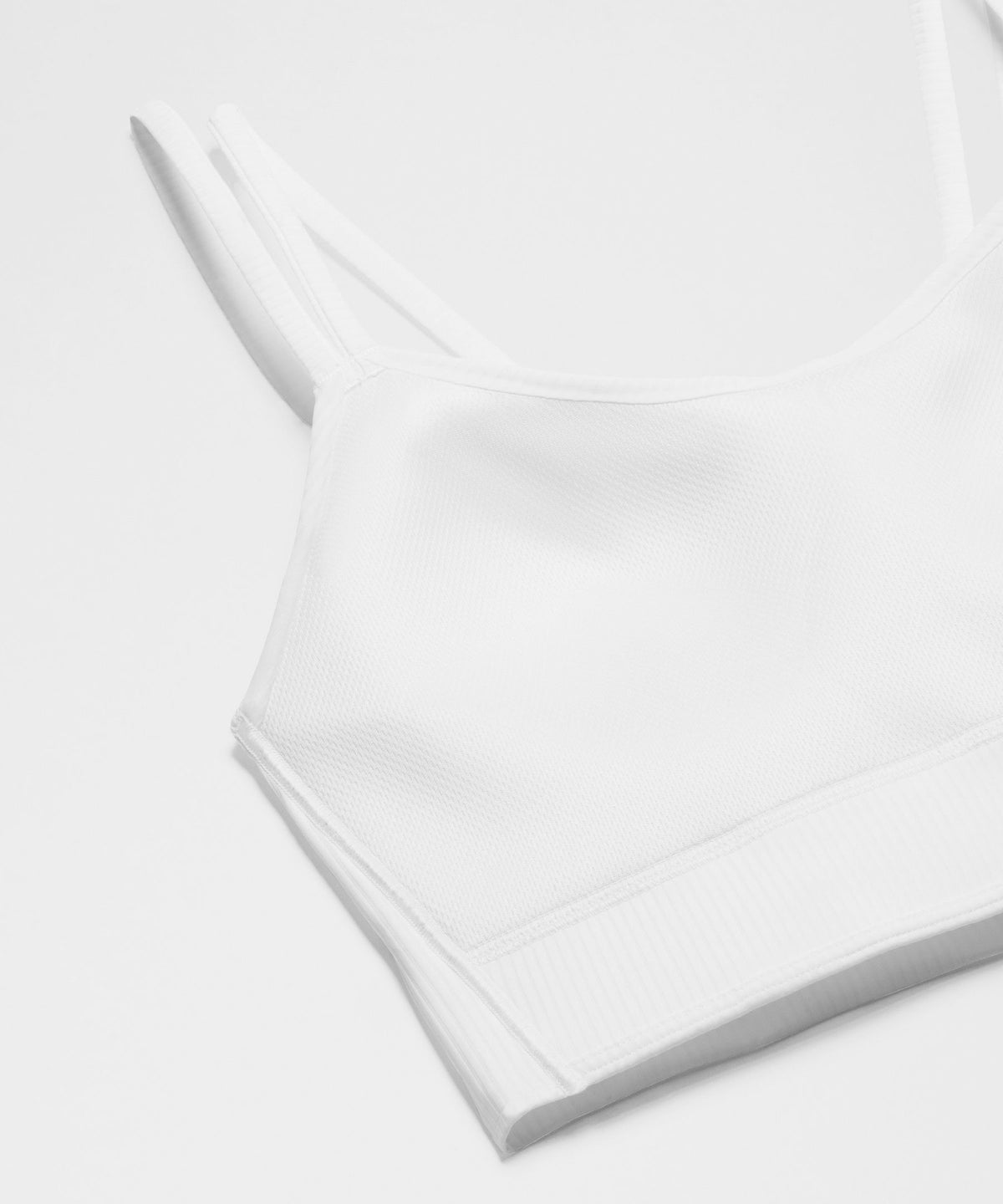 Like a Cloud Ribbed Longline BraLight Support, B/C Cup