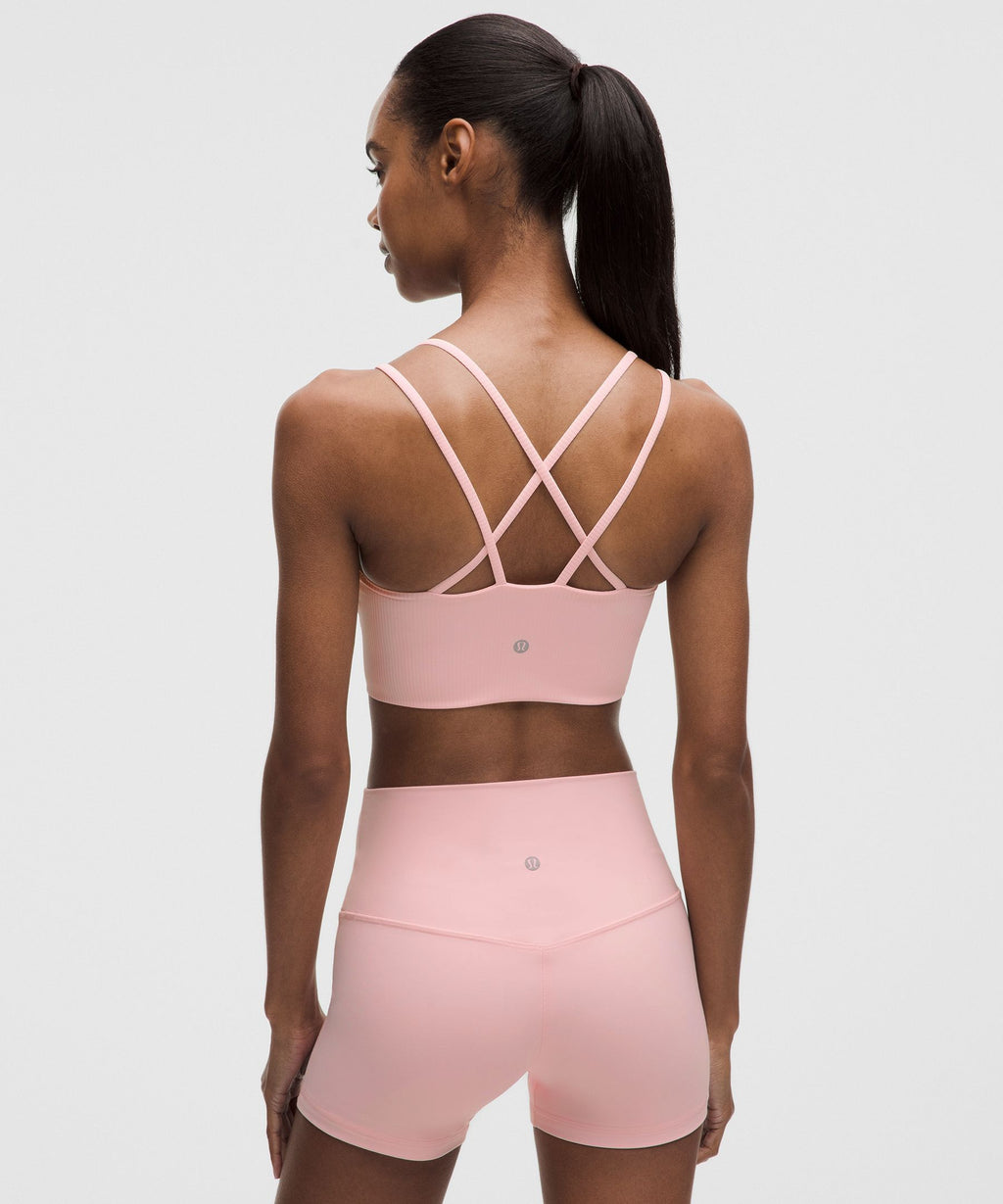 Like a Cloud Ribbed Longline BraLight Support, B/C Cup