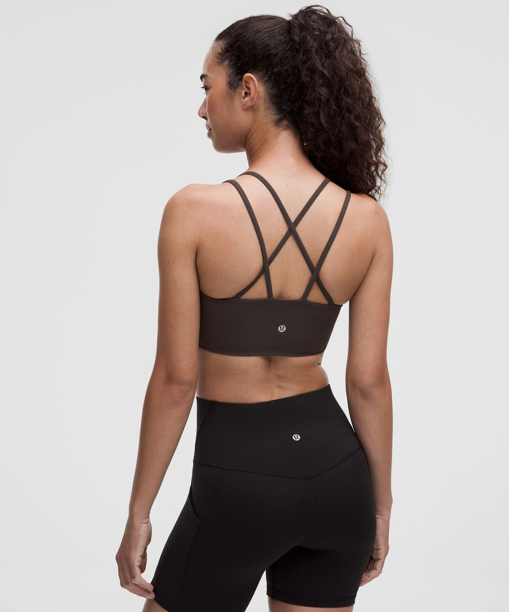 Like a Cloud Ribbed Longline BraLight Support, B/C Cup