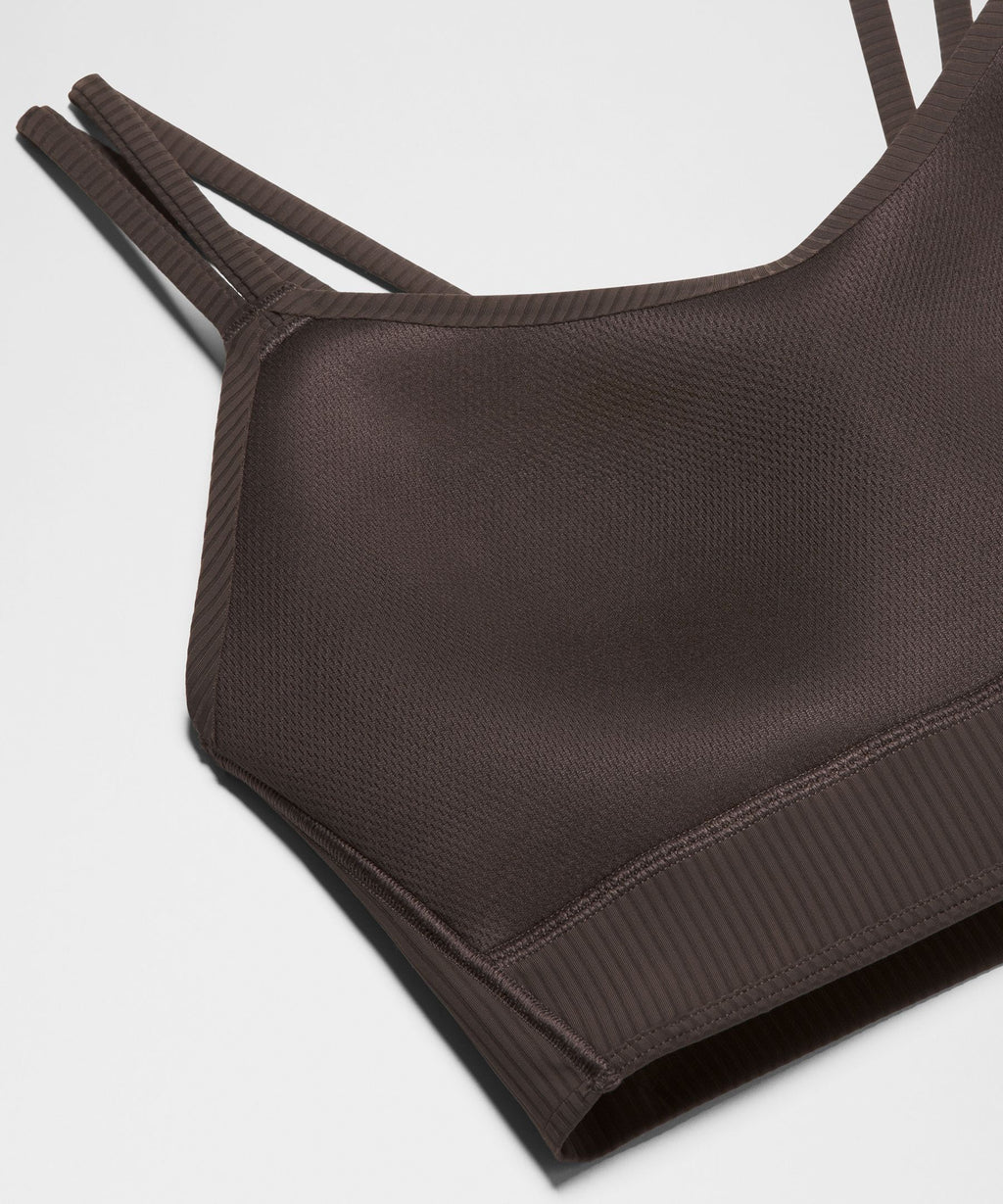 Like a Cloud Ribbed Longline BraLight Support, B/C Cup