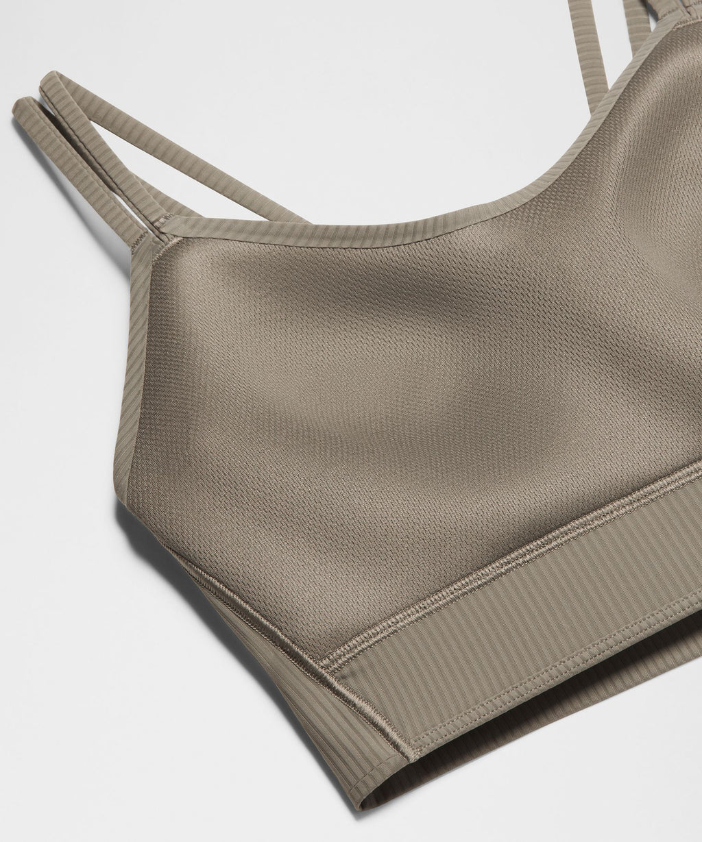 Like a Cloud Ribbed Longline BraLight Support, B/C Cup
